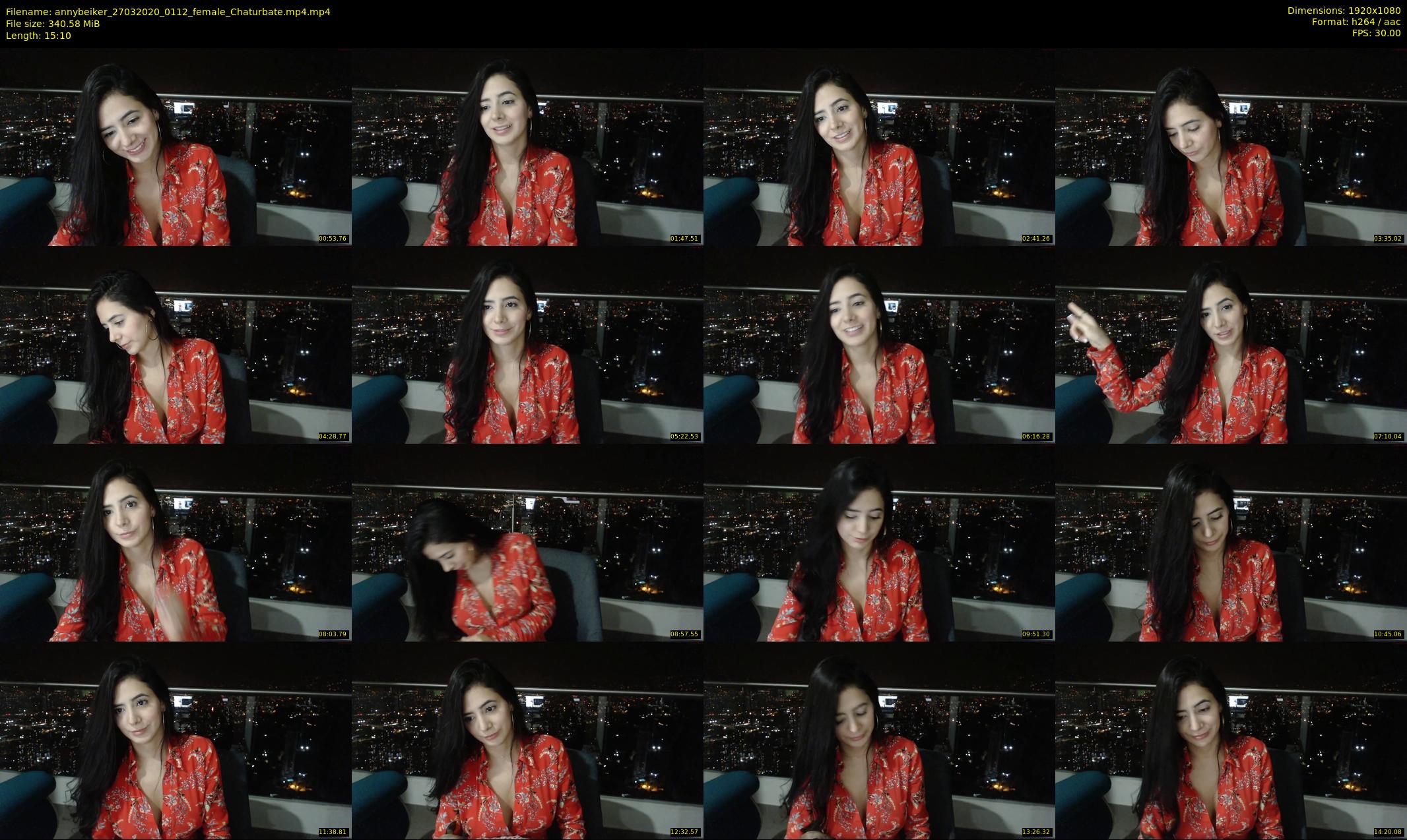 annybeiker — 16 minute Chaturbate female cam show recording, 1080p, Mar 27, 2020