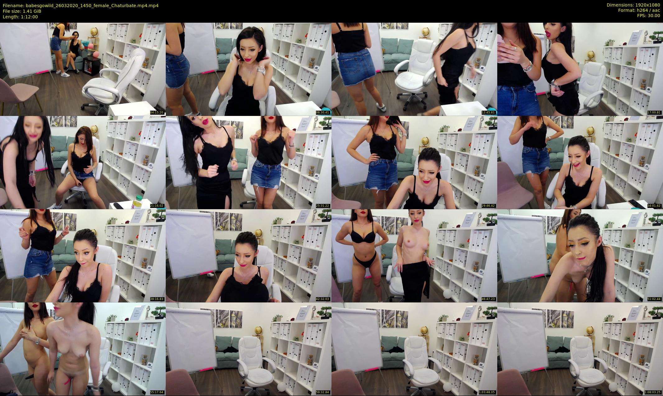 babesgowild — 72 minute Chaturbate couple cam show recording, 1080p, Mar 26, 2020