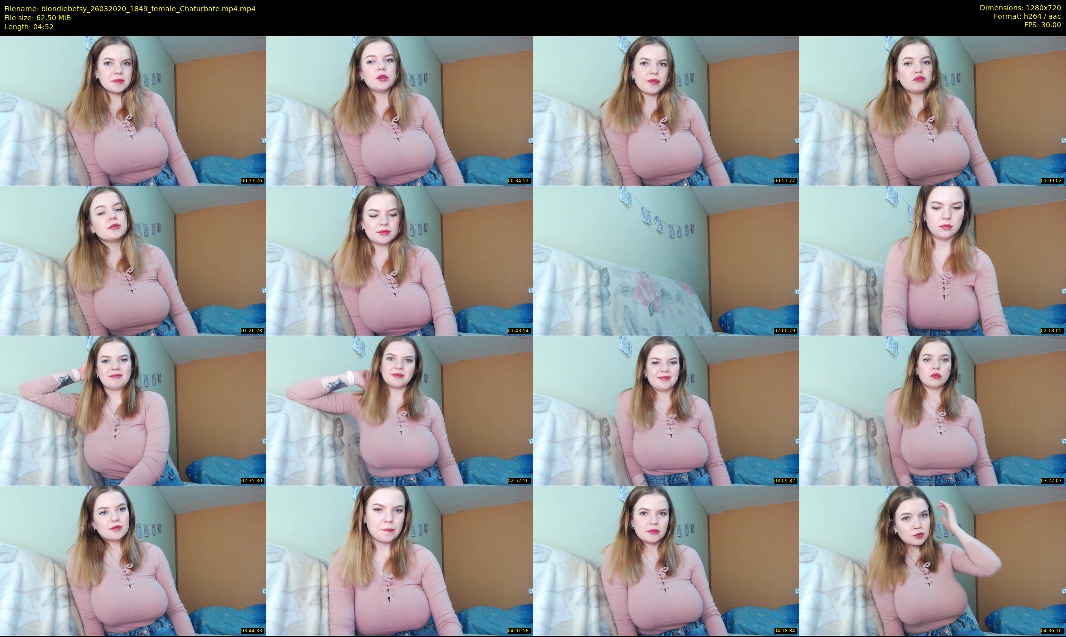 blondiebetsy — 5 minute Chaturbate female cam show recording, 720p, Mar 26, 2020