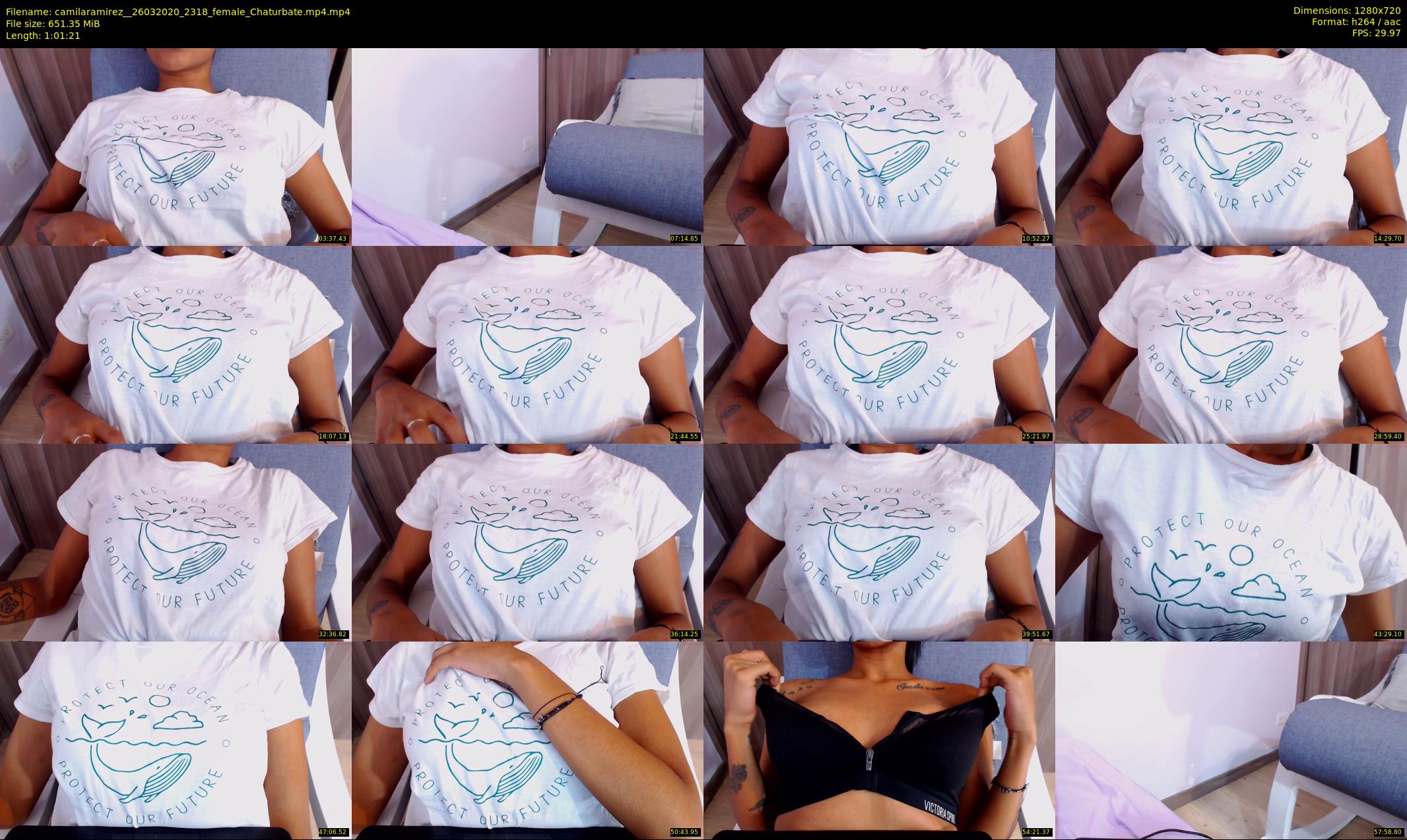 camilaramirez_ — 62 minute Chaturbate female cam show recording, 720p, Mar 26, 2020