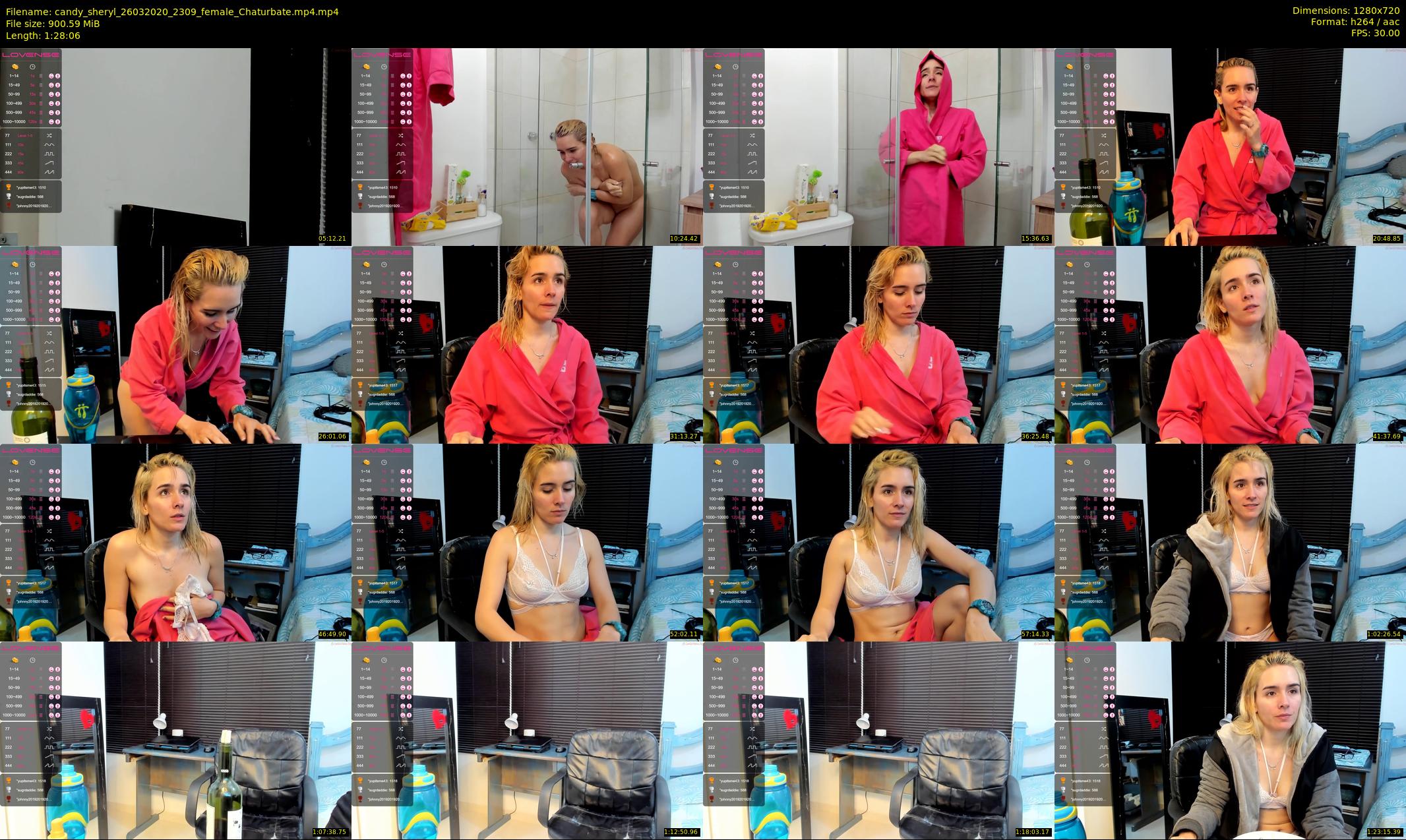 candy_sheryl — 89 minute Chaturbate female cam show recording, 720p, Mar 26, 2020
