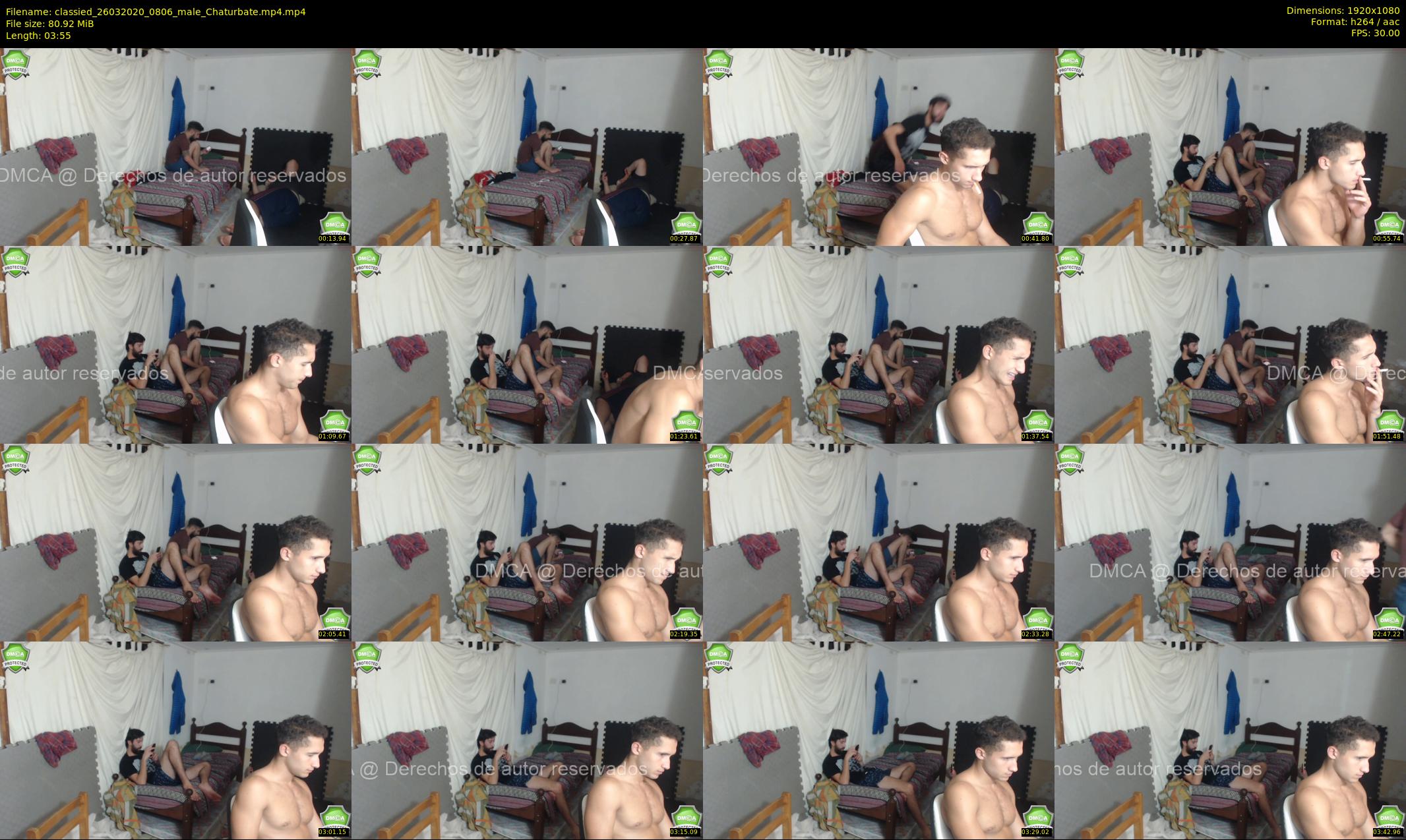classied — 4 minute Chaturbate male cam show recording, 1080p, Mar 26, 2020
