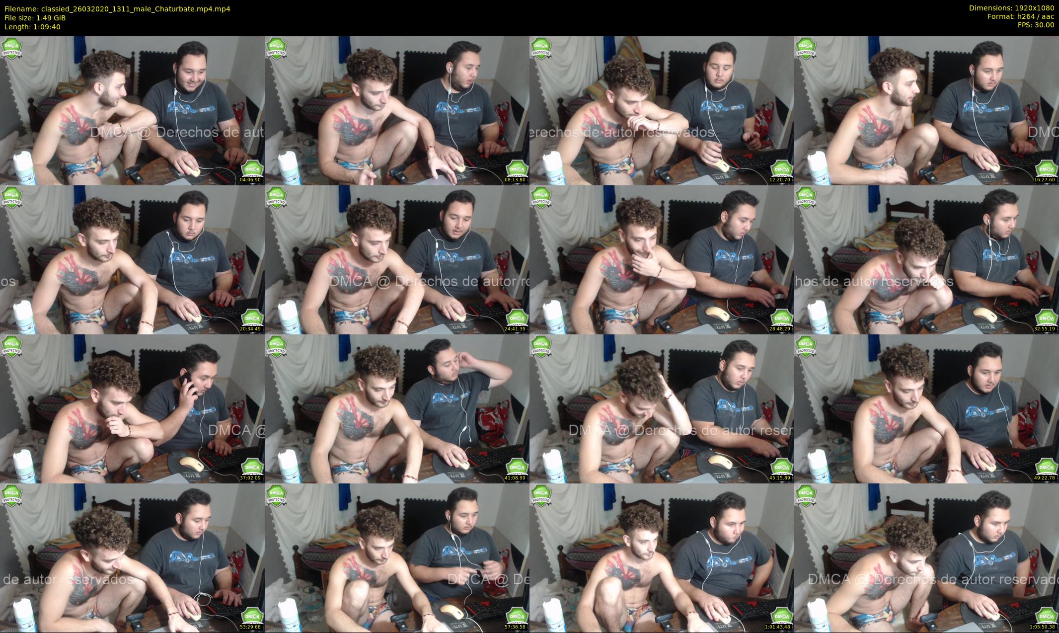 classied — 70 minute Chaturbate male cam show recording, 1080p, Mar 26, 2020