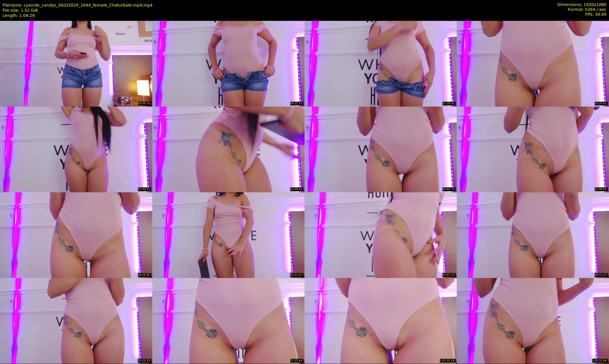 cyanide_candys — 70 minute Chaturbate female cam show recording, 1080p, Mar 26, 2020