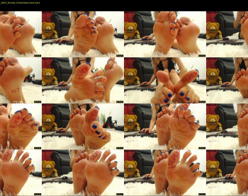 deliciousfeetx — 8 minute Chaturbate female cam show recording, 720p, Mar 26, 2020