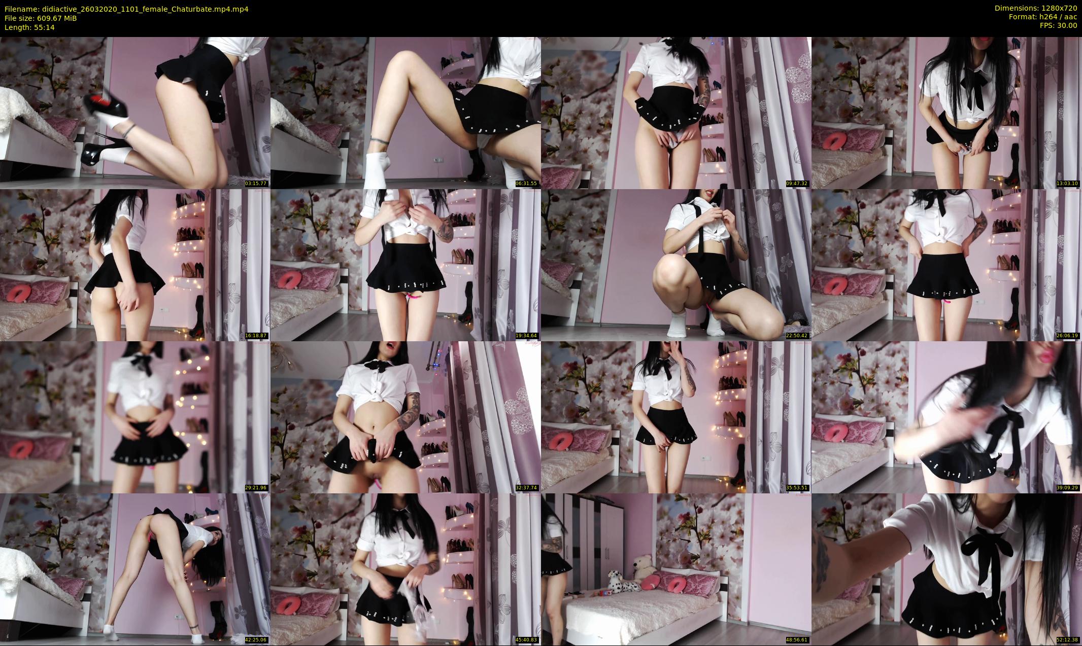 didiactive — 56 minute Chaturbate female cam show recording, 720p, Mar 26, 2020