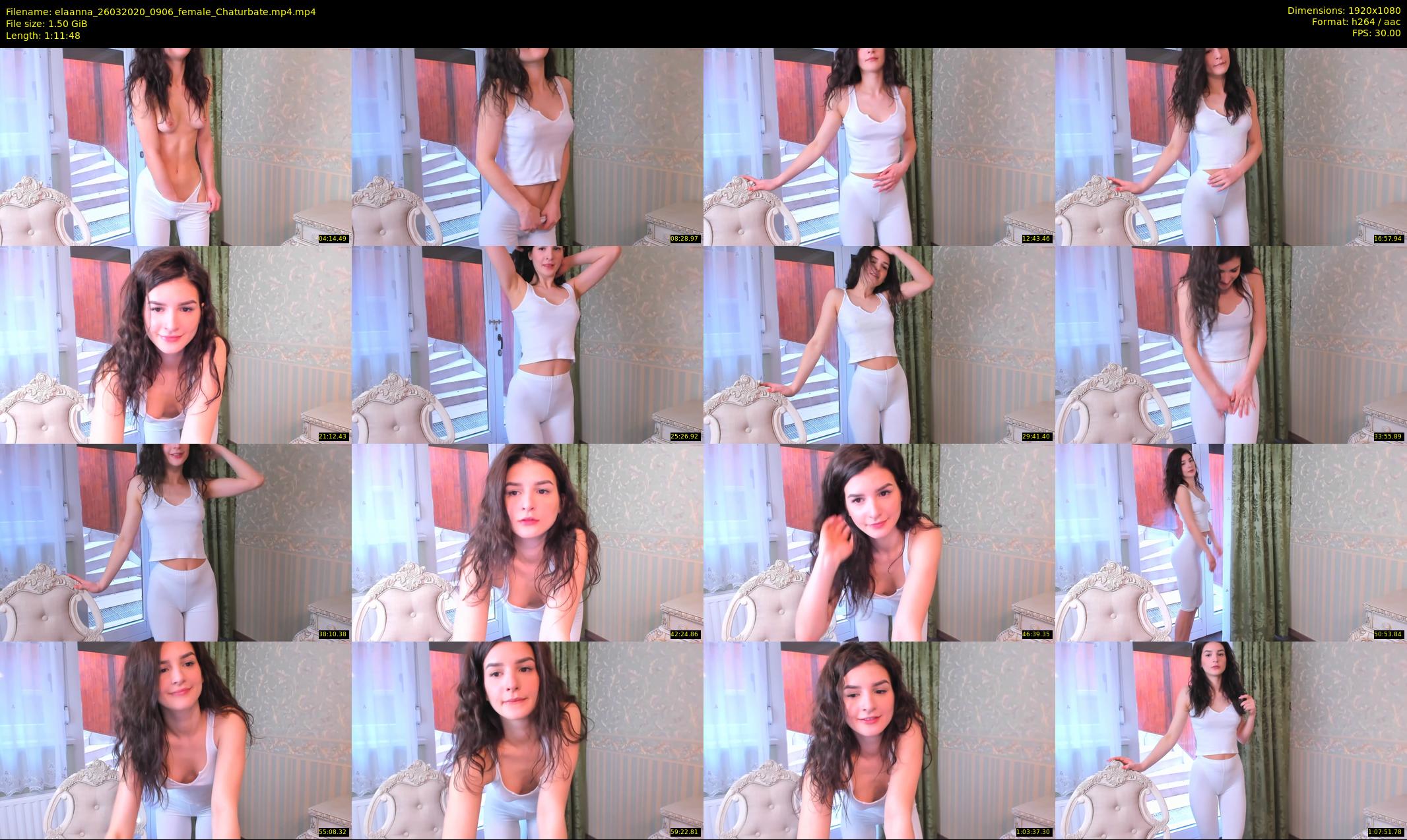 elaanna — 72 minute Chaturbate female cam show recording, 1080p, Mar 26, 2020