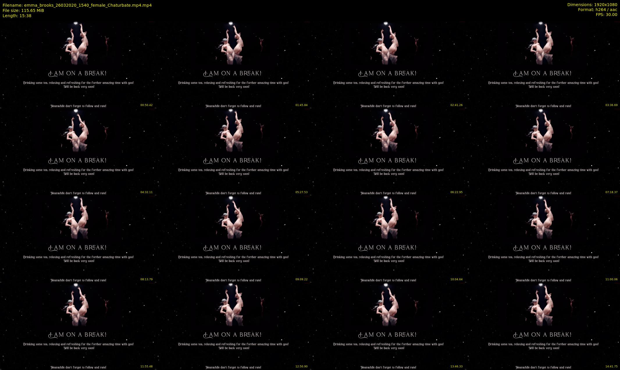 emma_brooks — 16 minute Chaturbate female cam show recording, 1080p, Mar 26, 2020