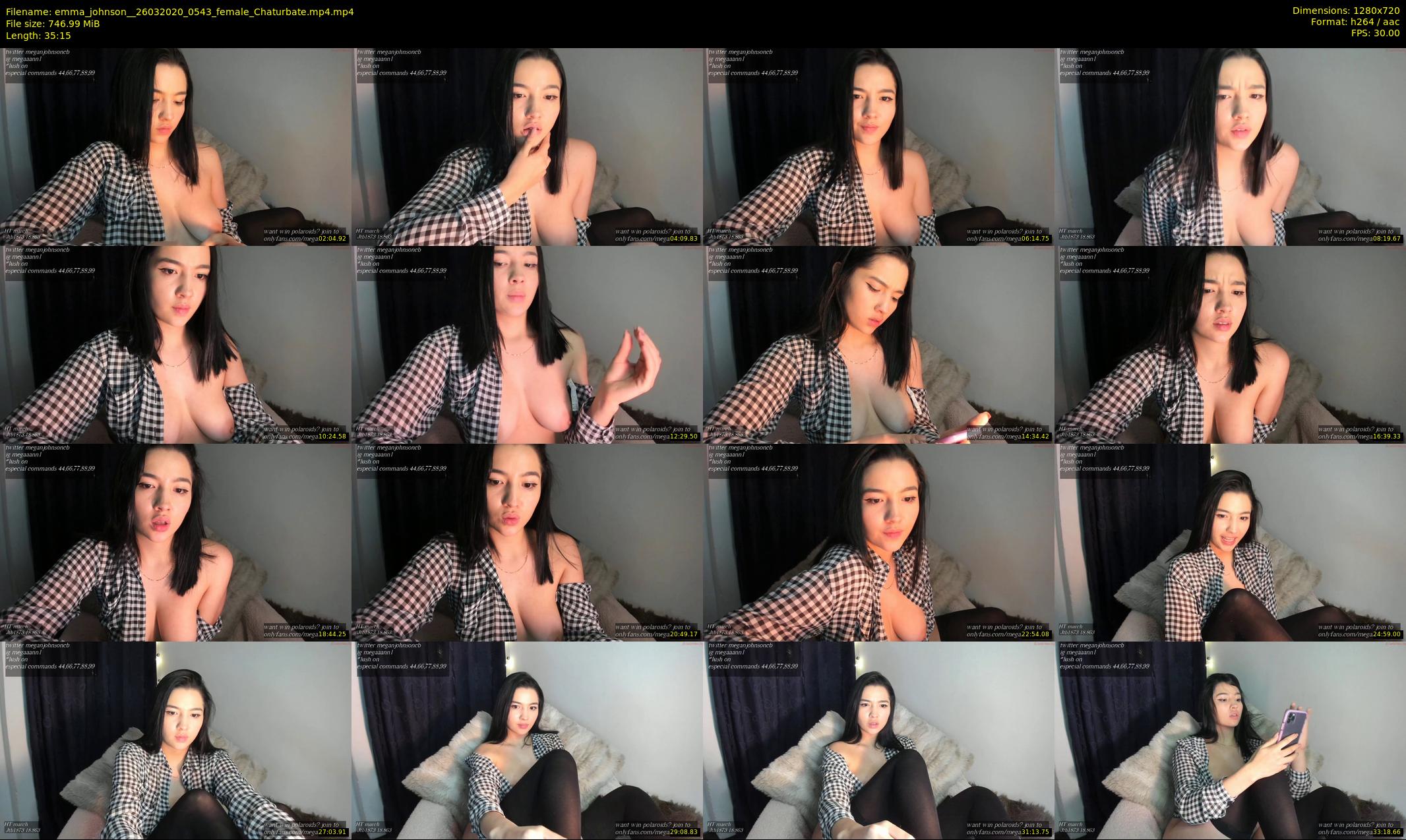 emma_johnson_ — 36 minute Chaturbate female cam show recording, 720p, Mar 26, 2020