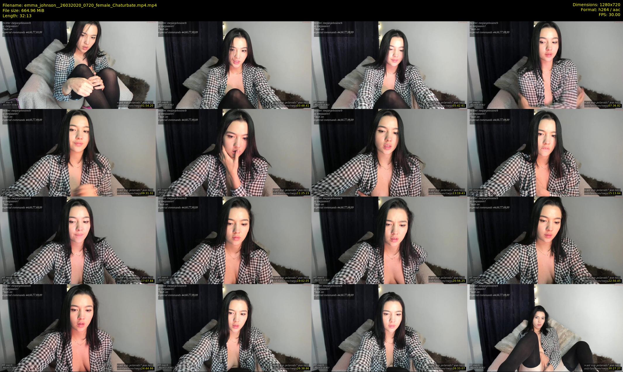 emma_johnson_ — 33 minute Chaturbate female cam show recording, 720p, Mar 26, 2020