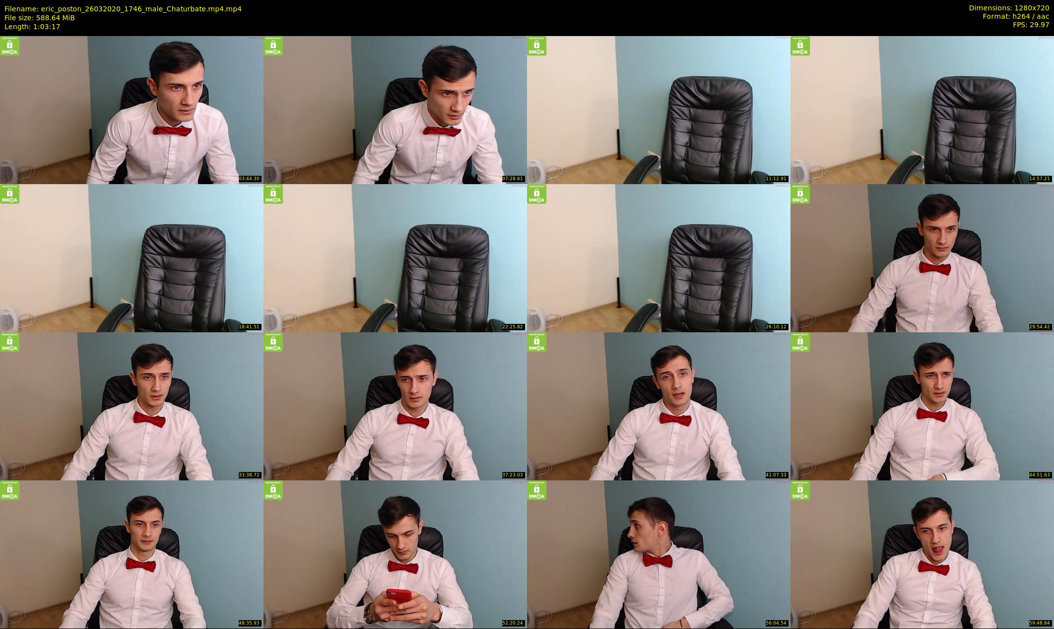 eric_poston — 64 minute Chaturbate male cam show recording, 720p, Mar 26, 2020