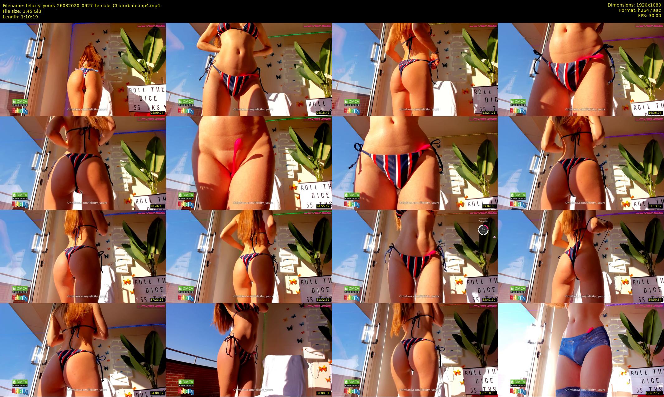 felicity_yours — 71 minute Chaturbate female cam show recording, 1080p, Mar 26, 2020