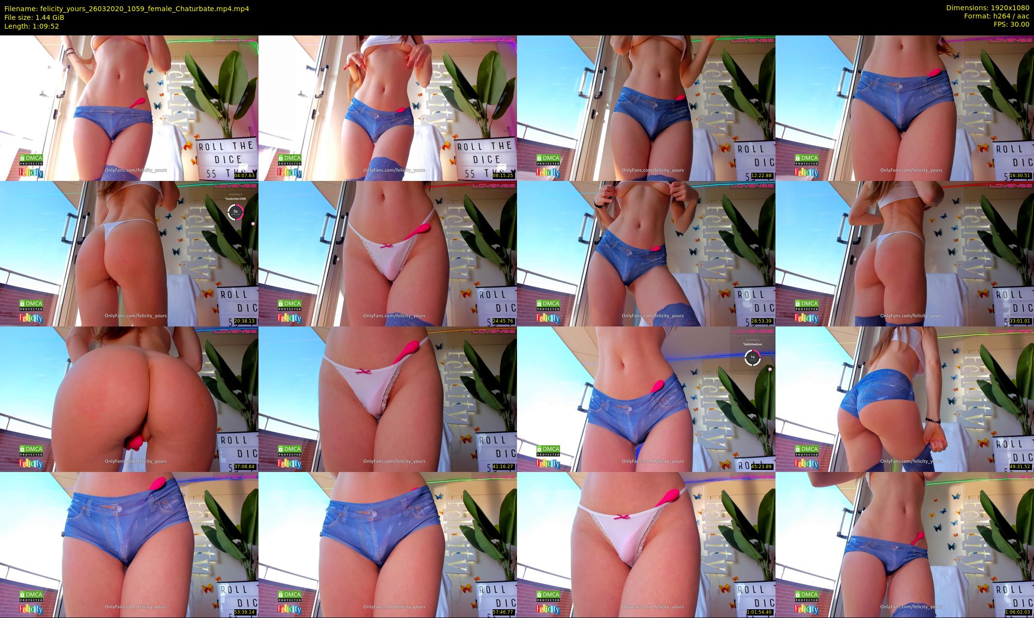 felicity_yours — 70 minute Chaturbate female cam show recording, 1080p, Mar 26, 2020