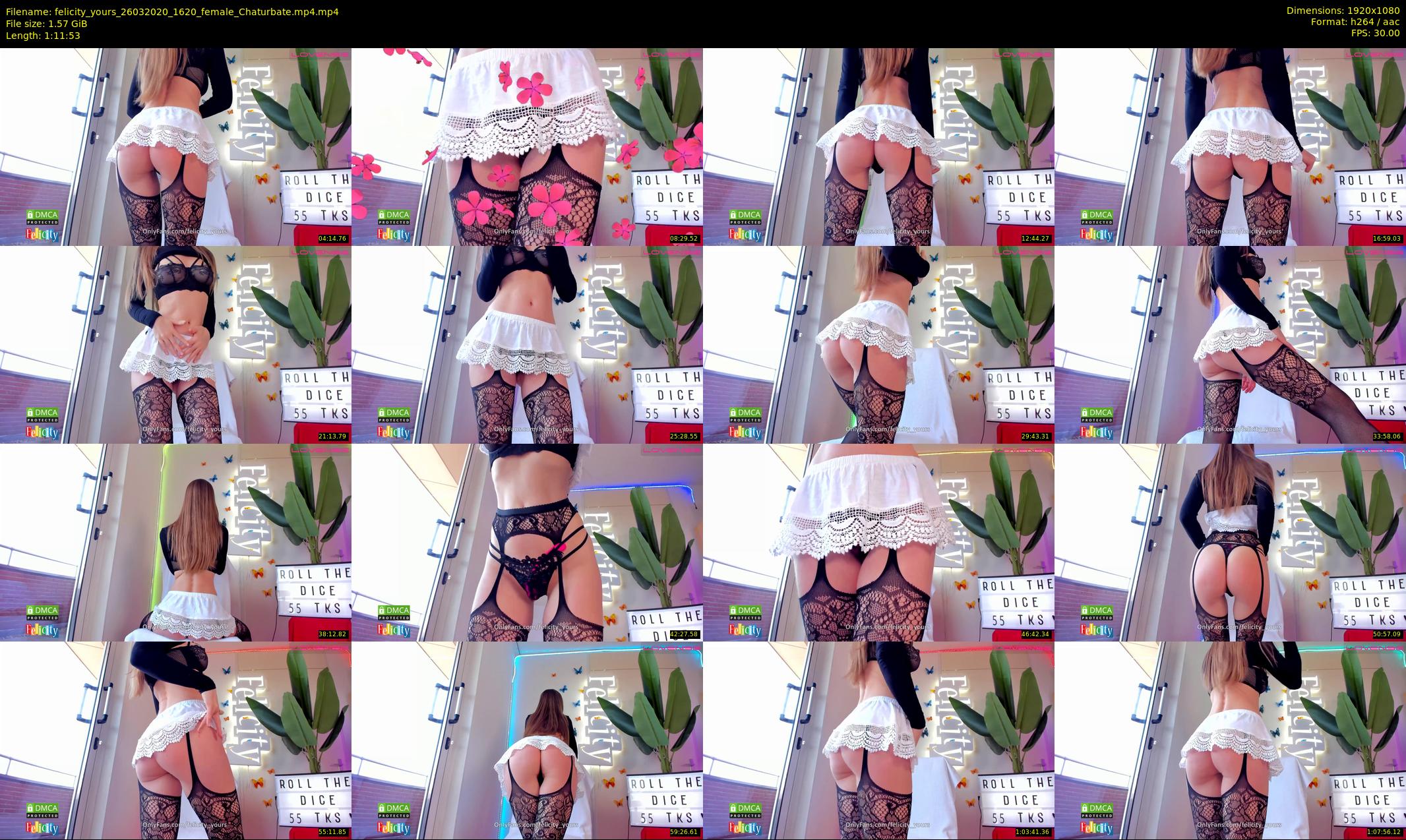 felicity_yours — 72 minute Chaturbate female cam show recording, 1080p, Mar 26, 2020