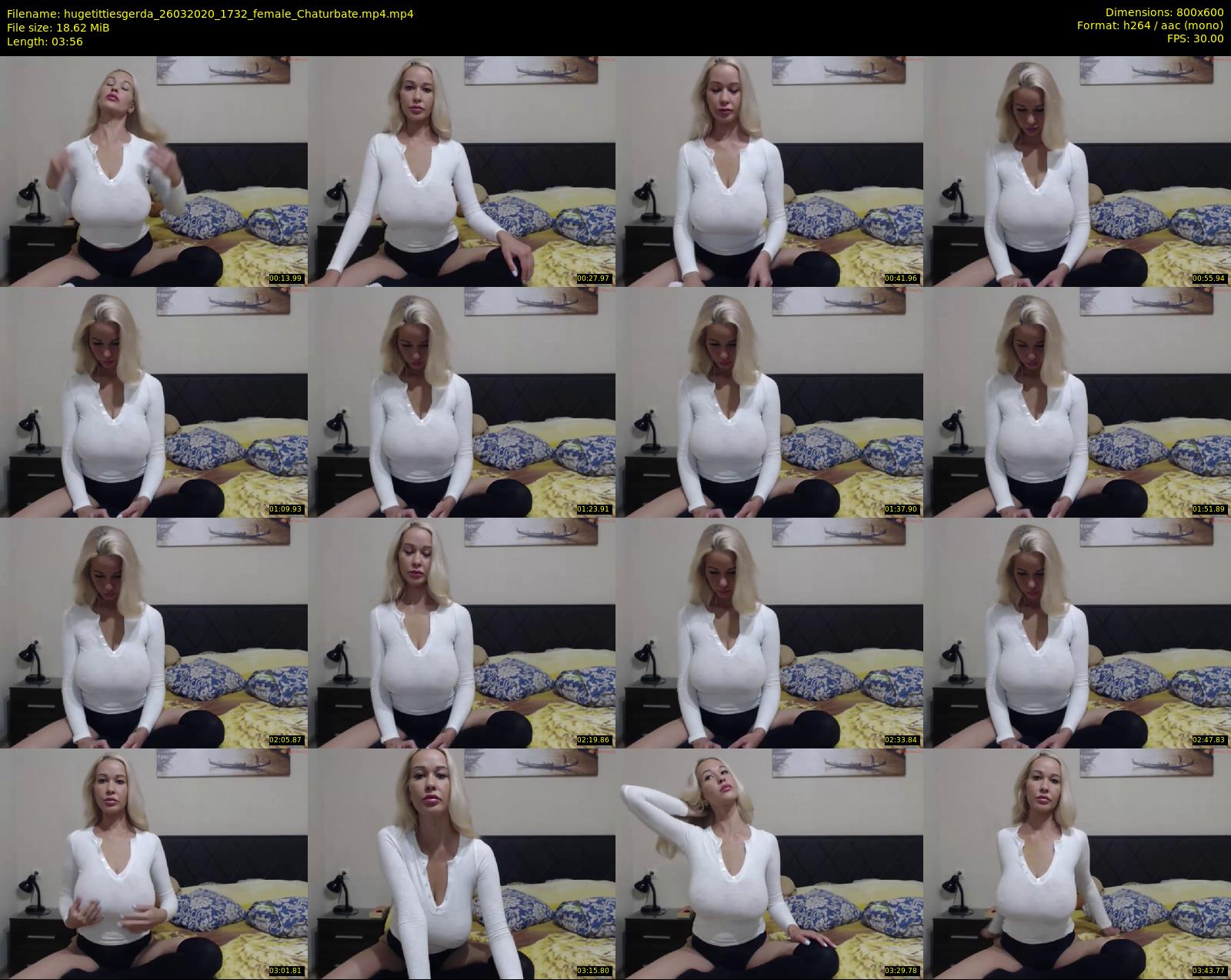 hugetittiesgerda — 4 minute Chaturbate female cam show recording, 480p, Mar 26, 2020