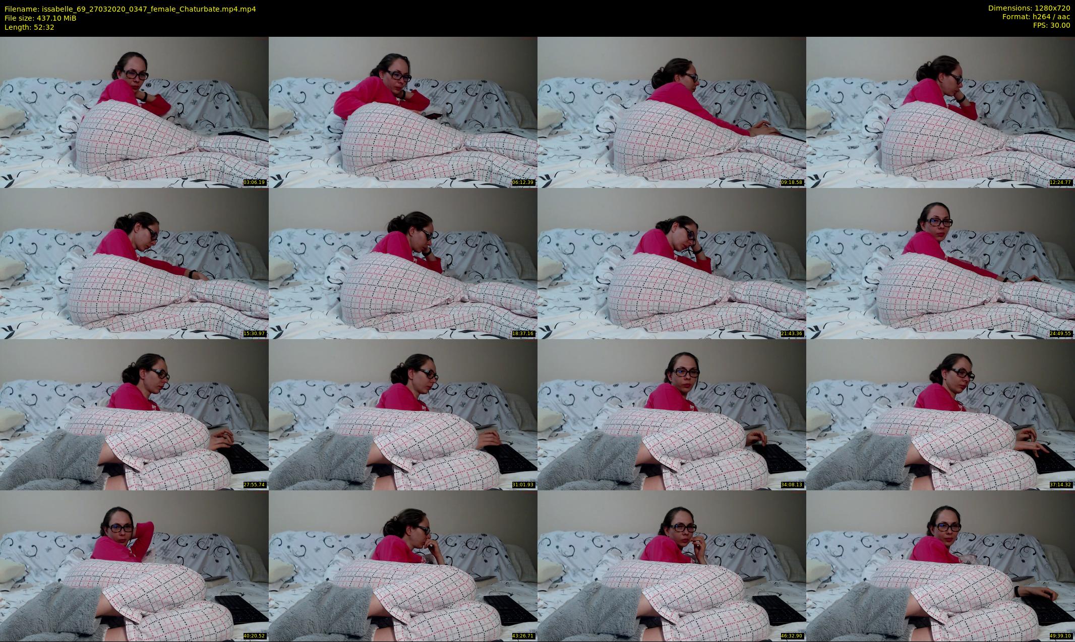 issabelle_69 — 53 minute Chaturbate couple cam show recording, 720p, Mar 27, 2020