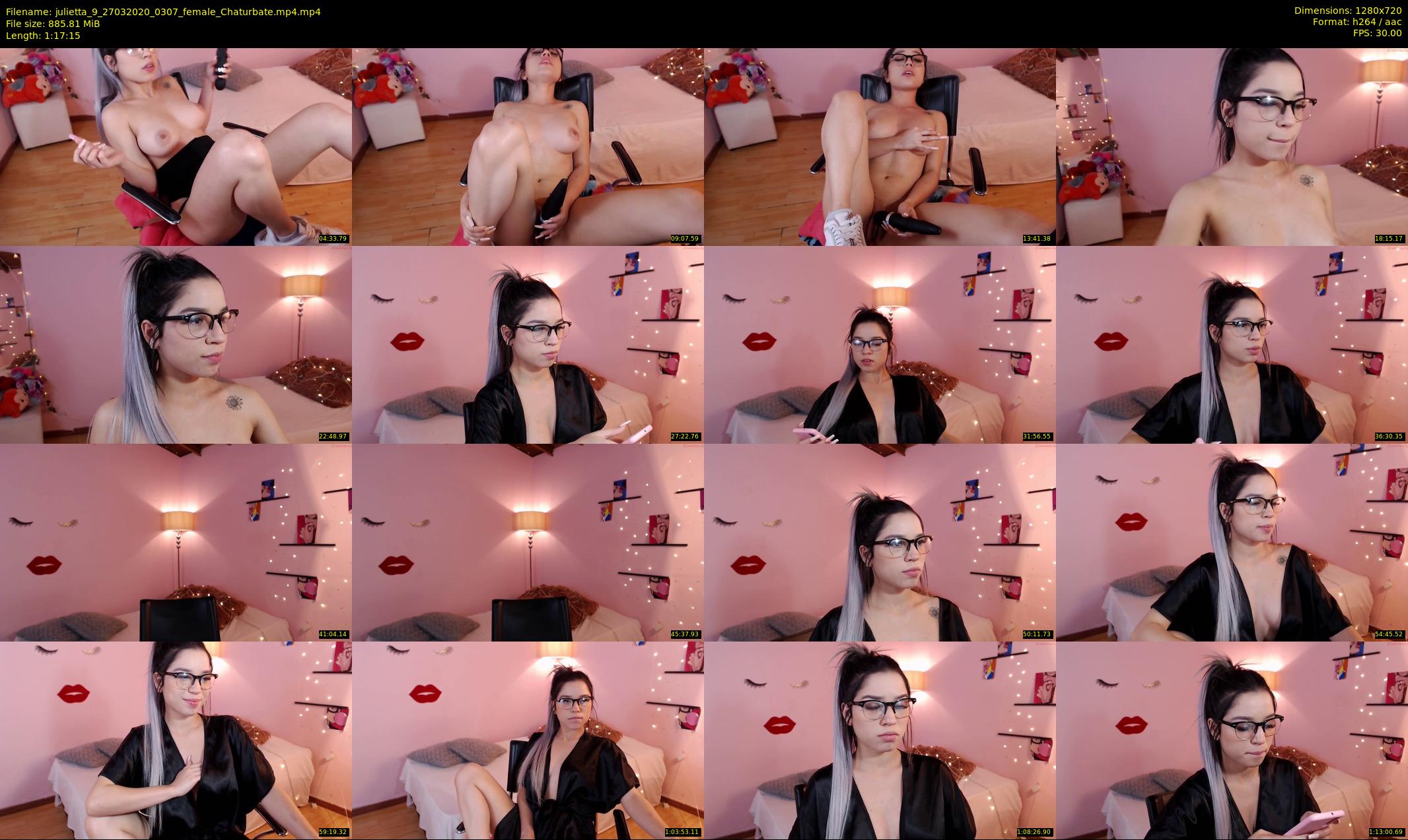 julietta_9 — 78 minute Chaturbate female cam show recording, 720p, Mar 27, 2020