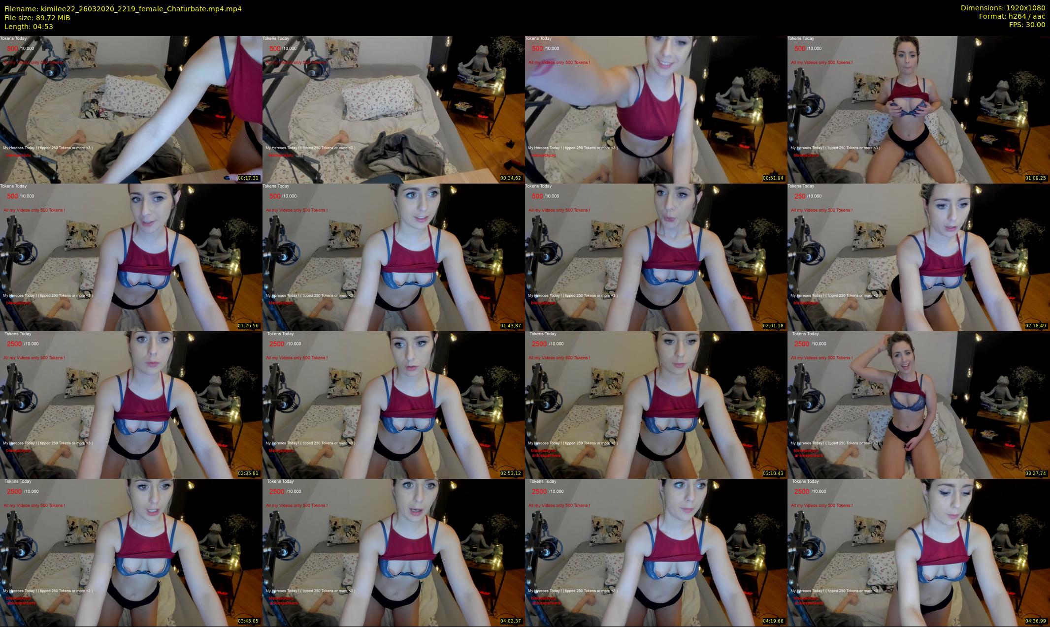 kimilee22 — 5 minute Chaturbate female cam show recording, 1080p, Mar 26, 2020