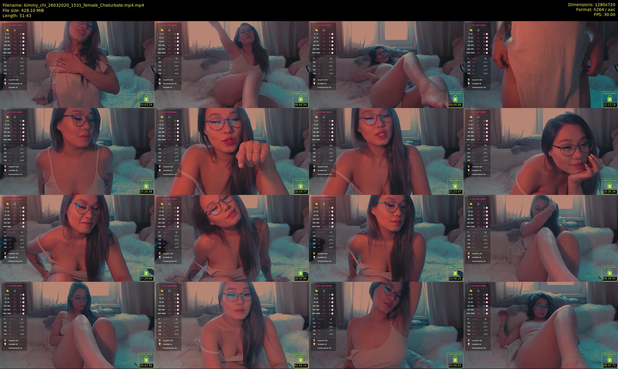 kimmy_chi — 52 minute Chaturbate female cam show recording, 720p, Mar 26, 2020