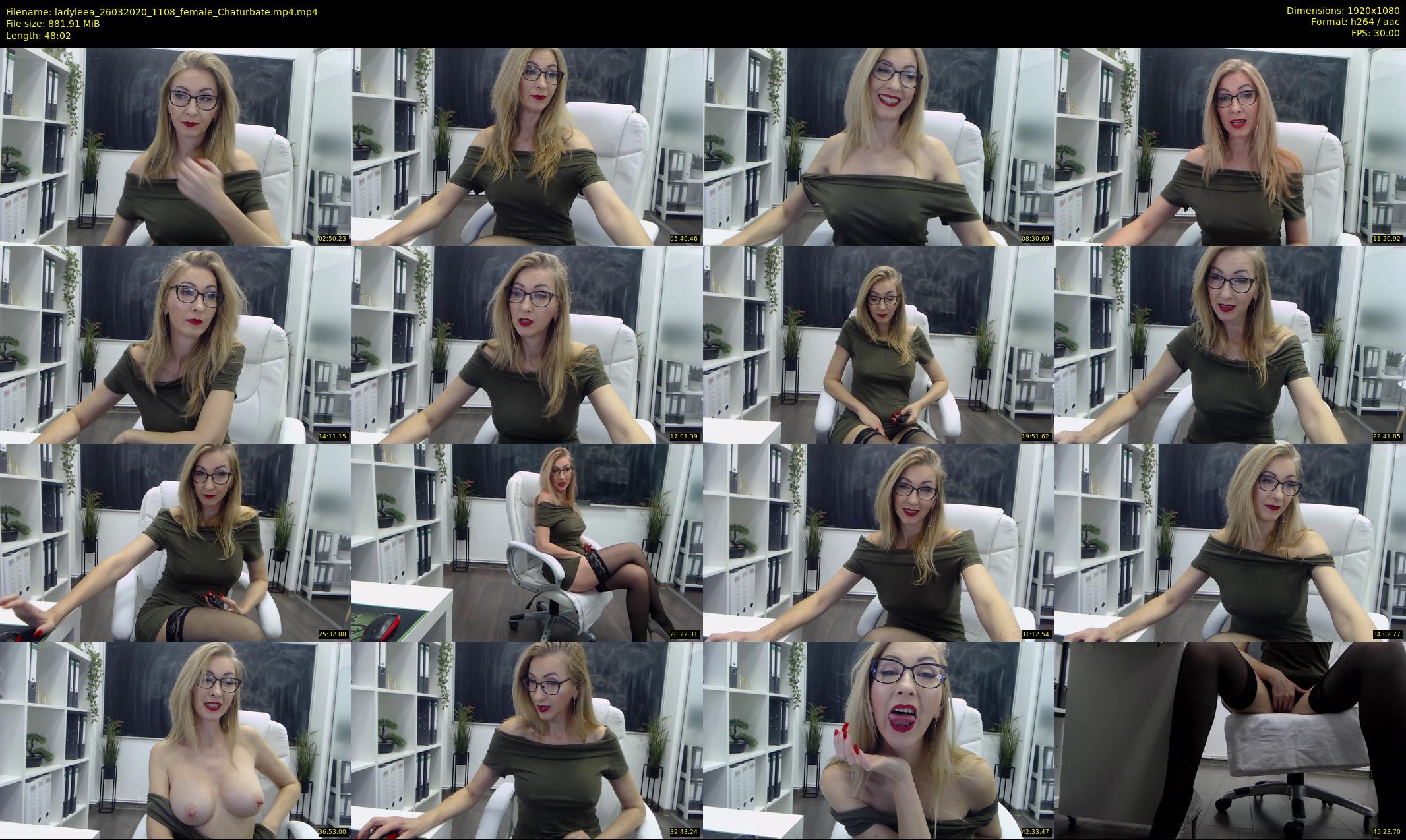 ladyleea — 49 minute Chaturbate female cam show recording, 1080p, Mar 26, 2020