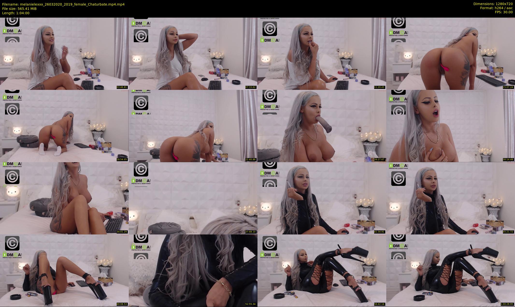 melanielexxx — 64 minute Chaturbate female cam show recording, 720p, Mar 26, 2020