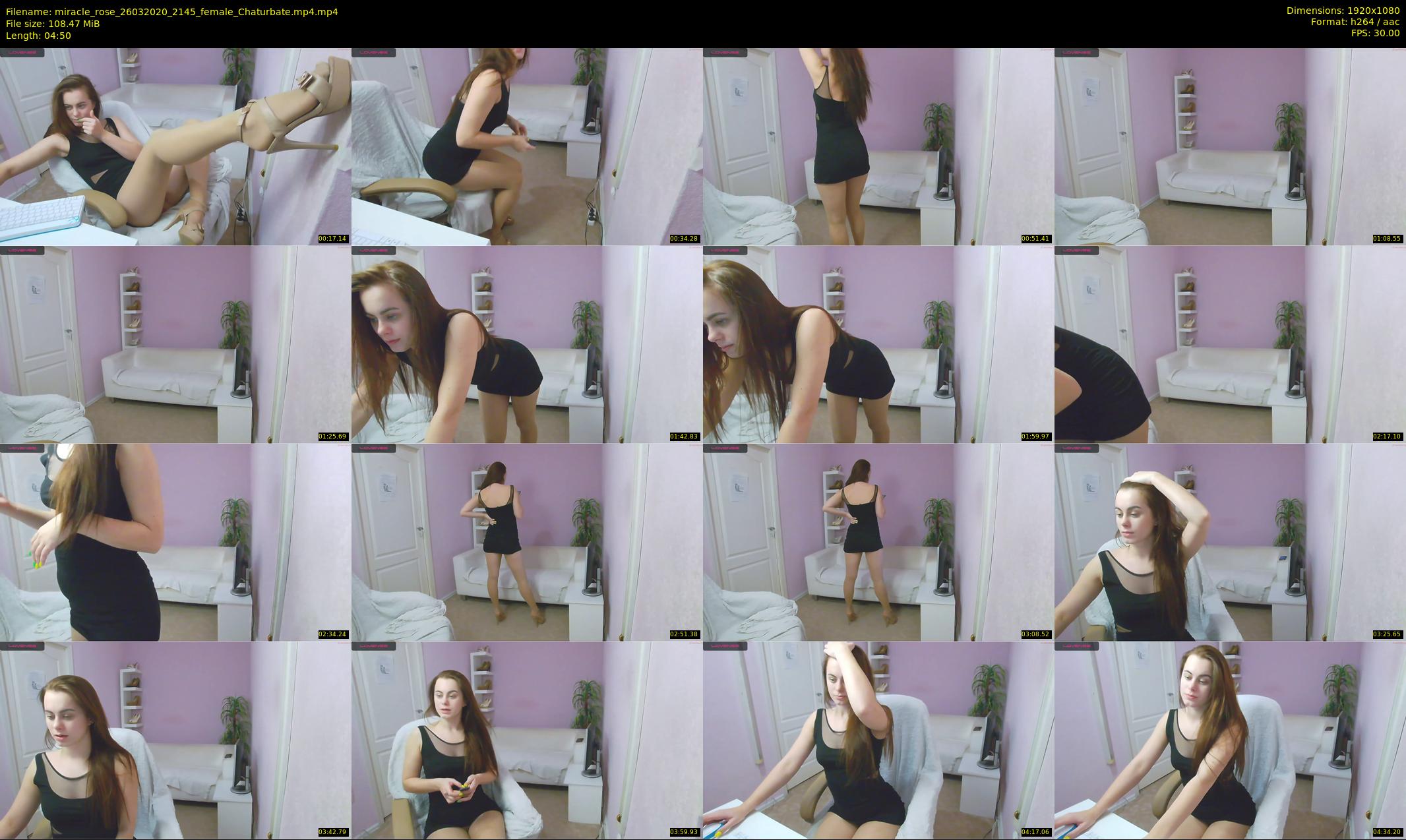 miracle_rose — 5 minute Chaturbate female cam show recording, 1080p, Mar 26, 2020