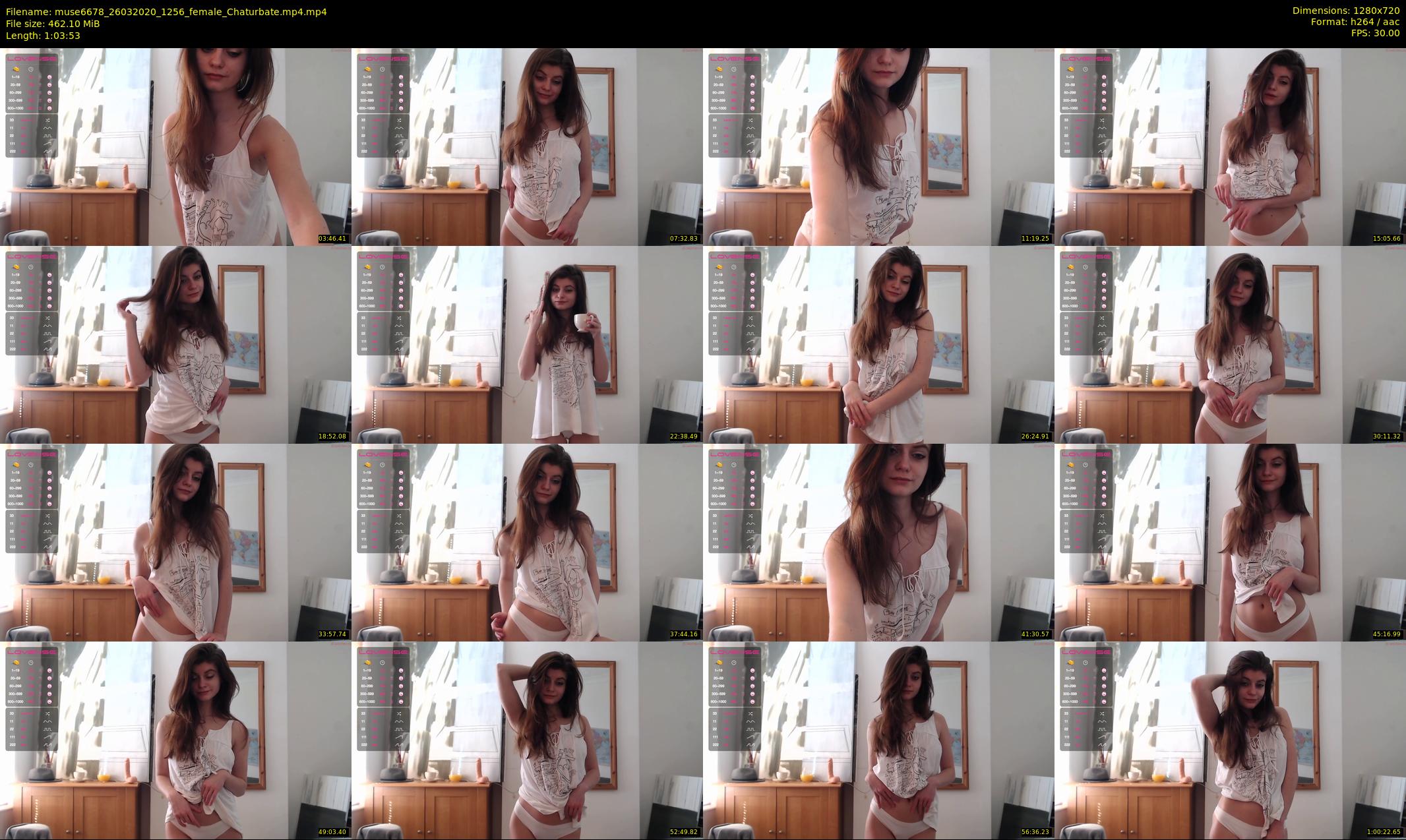 muse6678 — 64 minute Chaturbate female cam show recording, 720p, Mar 26, 2020