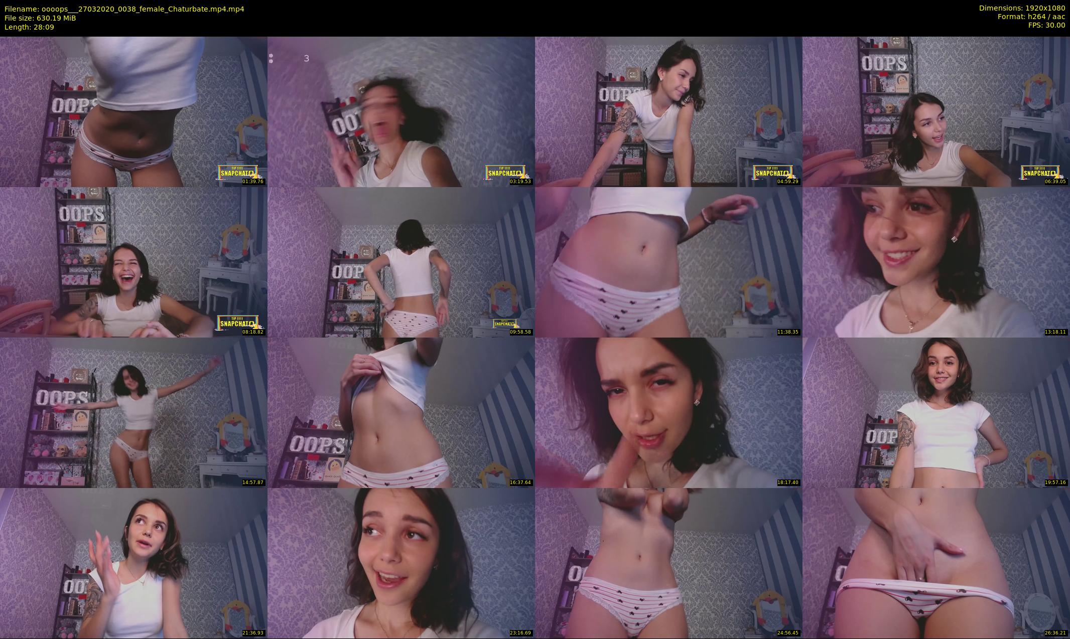 oooops__ — 29 minute Chaturbate female cam show recording, 1080p, Mar 27, 2020