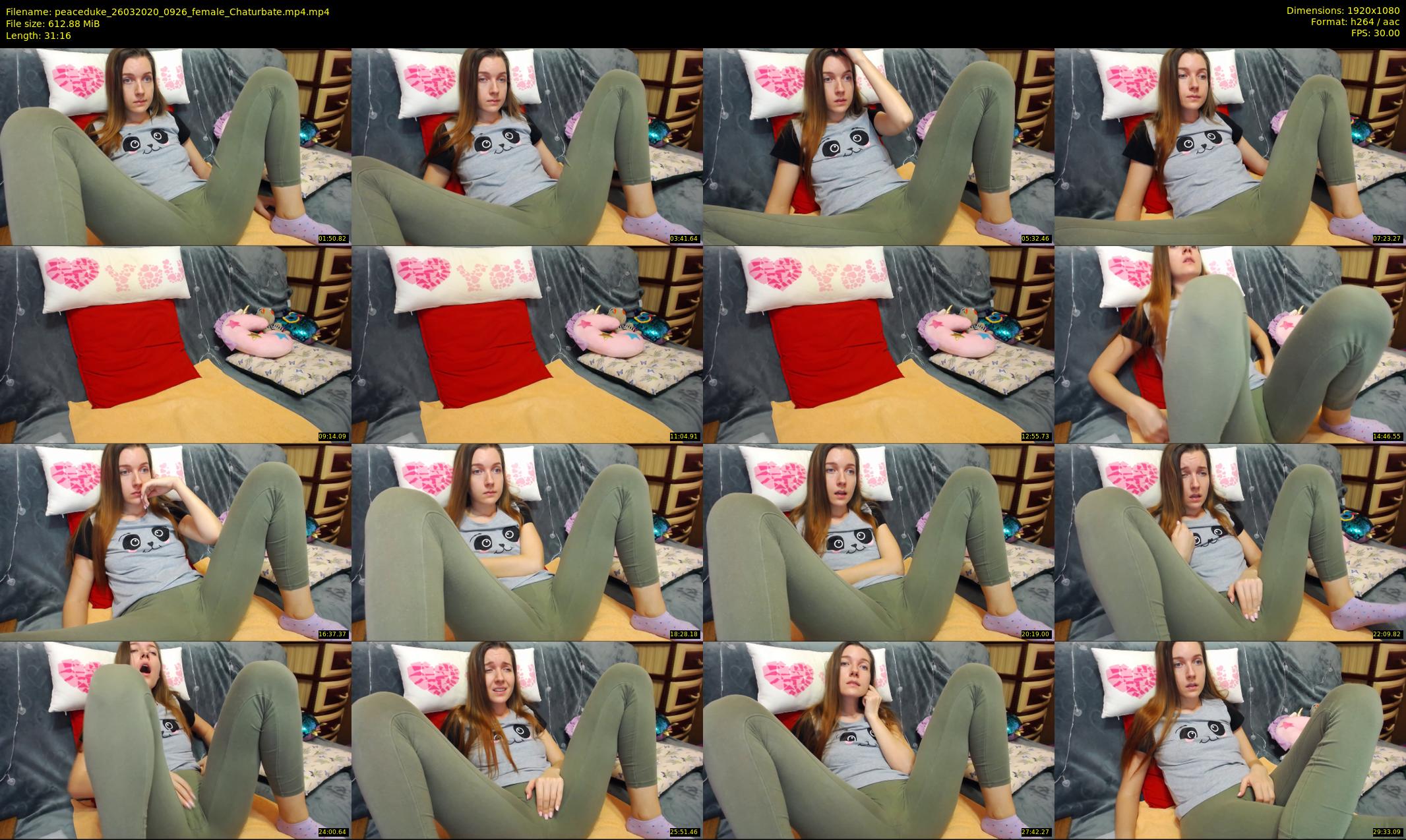 peaceduke — 32 minute Chaturbate female cam show recording, 1080p, Mar 26, 2020