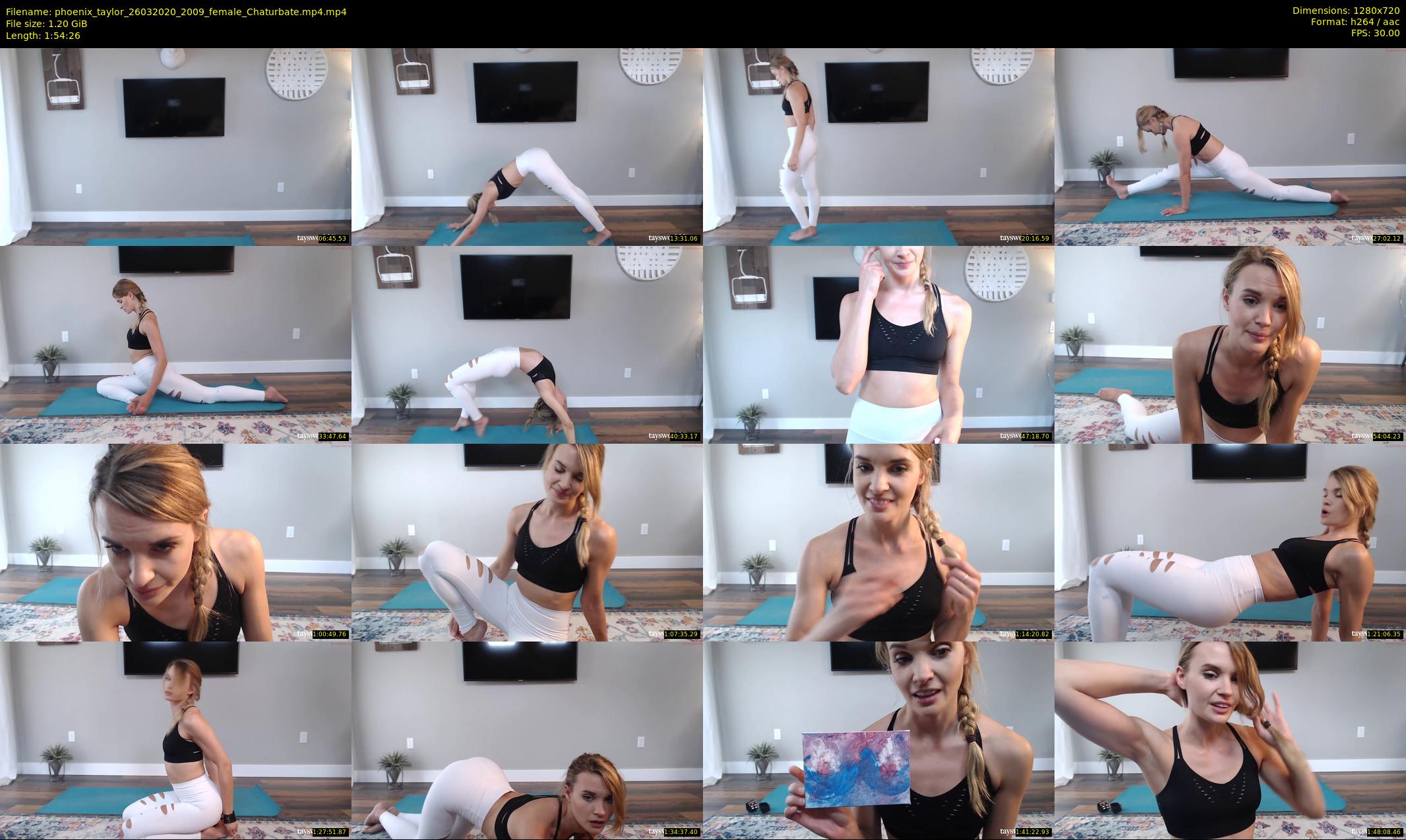 phoenix_taylor — 115 minute Chaturbate female cam show recording, 720p, Mar 26, 2020