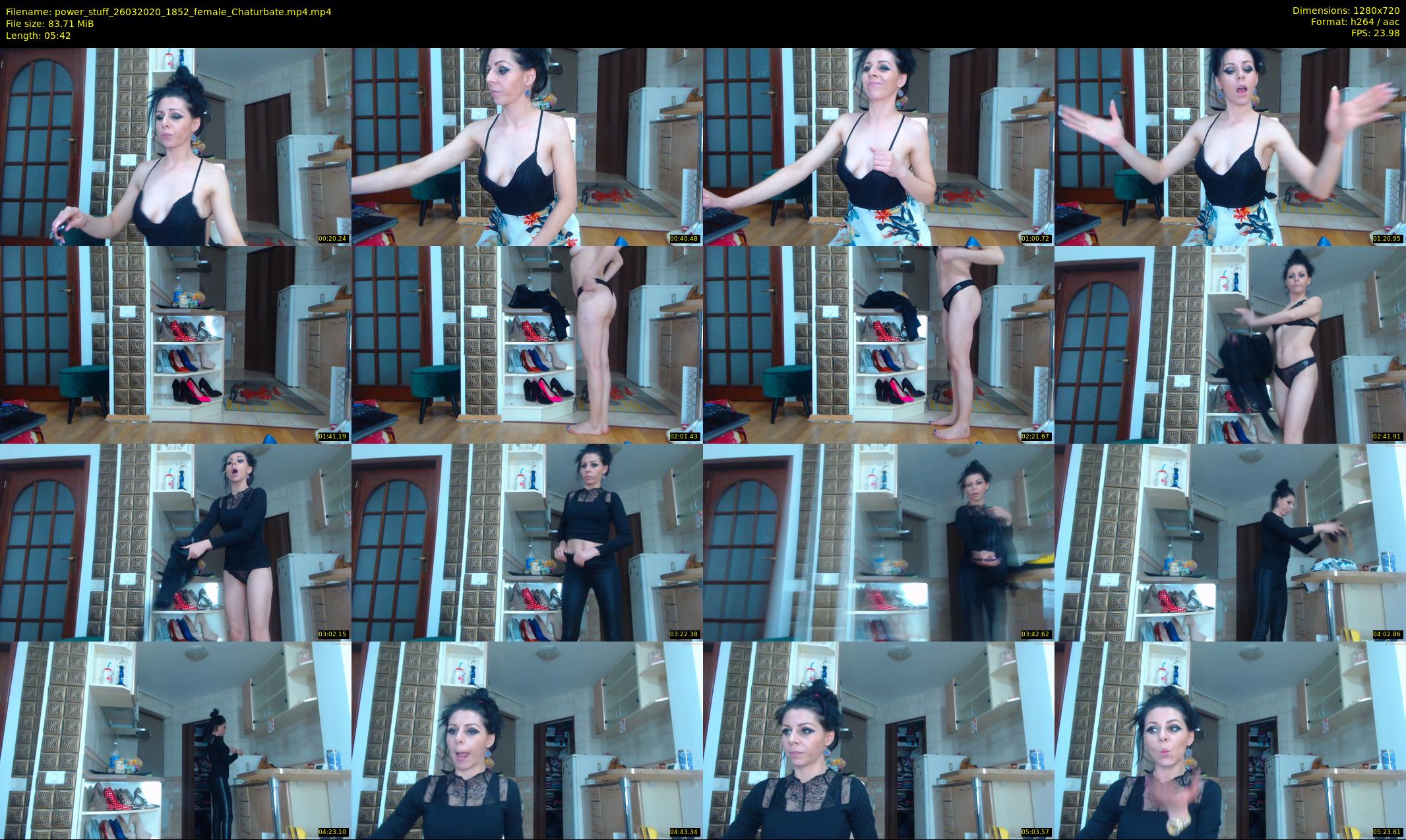 power_stuff — 6 minute Chaturbate female cam show recording, 720p, Mar 26, 2020