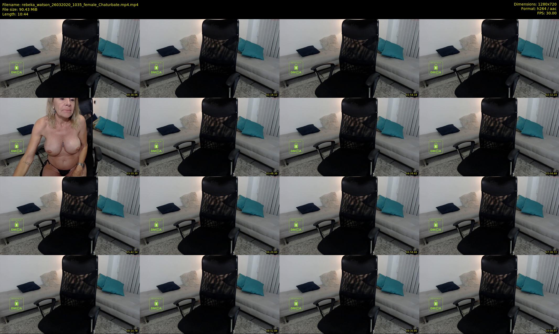 rebeka_watson — 11 minute Chaturbate female cam show recording, 720p, Mar 26, 2020
