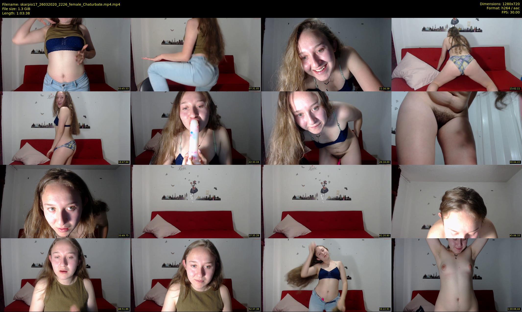 skarpio17 — 64 minute Chaturbate female cam show recording, 720p, Mar 26, 2020