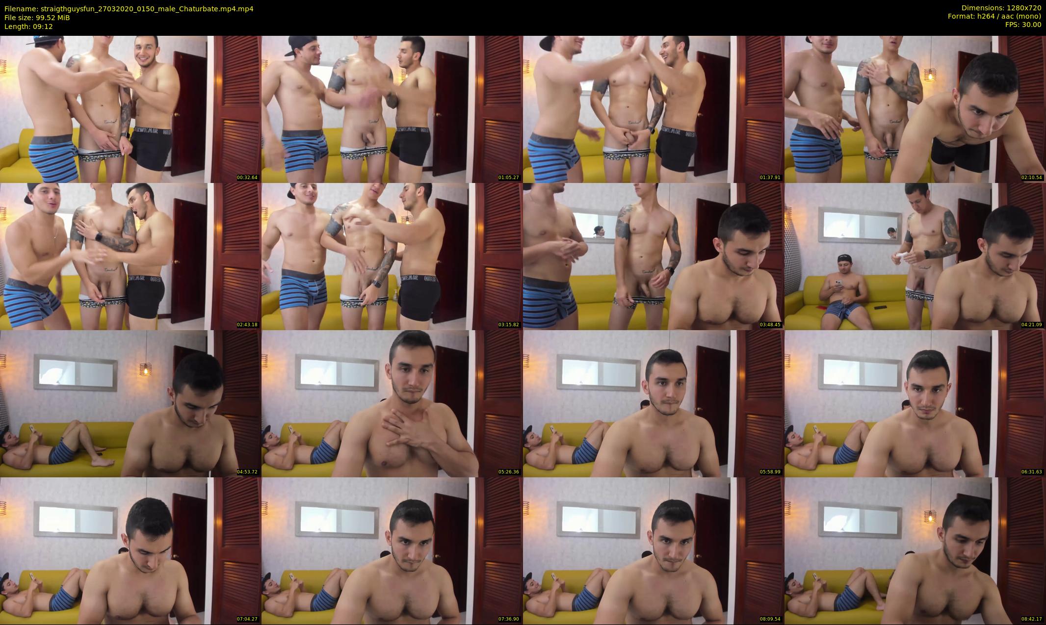 straigthguysfun — 10 minute Chaturbate male cam show recording, 720p, Mar 27, 2020