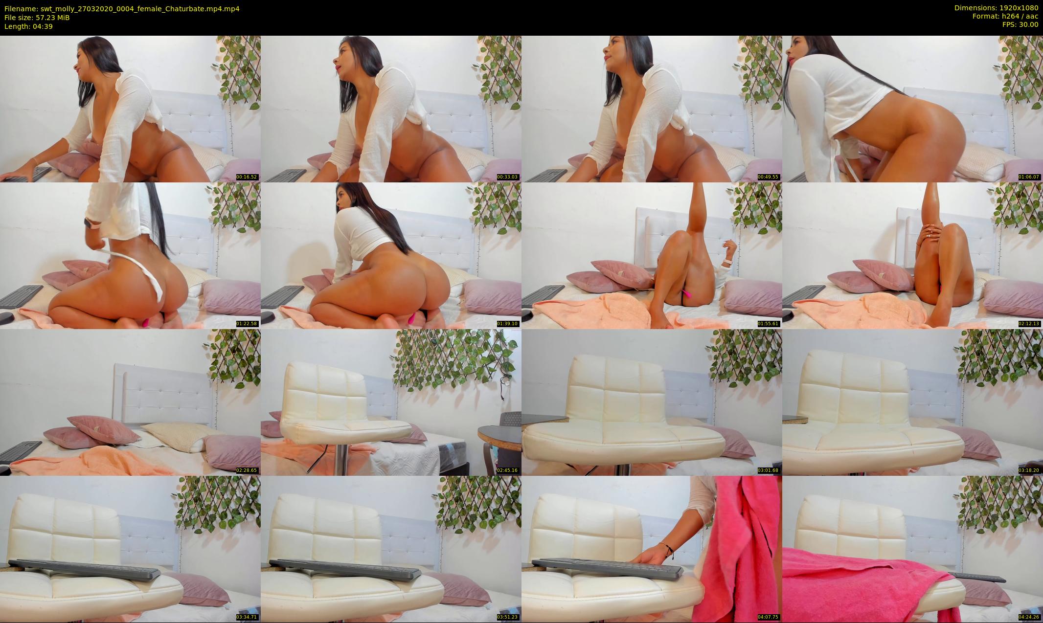 swt_molly — 5 minute Chaturbate female cam show recording, 1080p, Mar 27, 2020