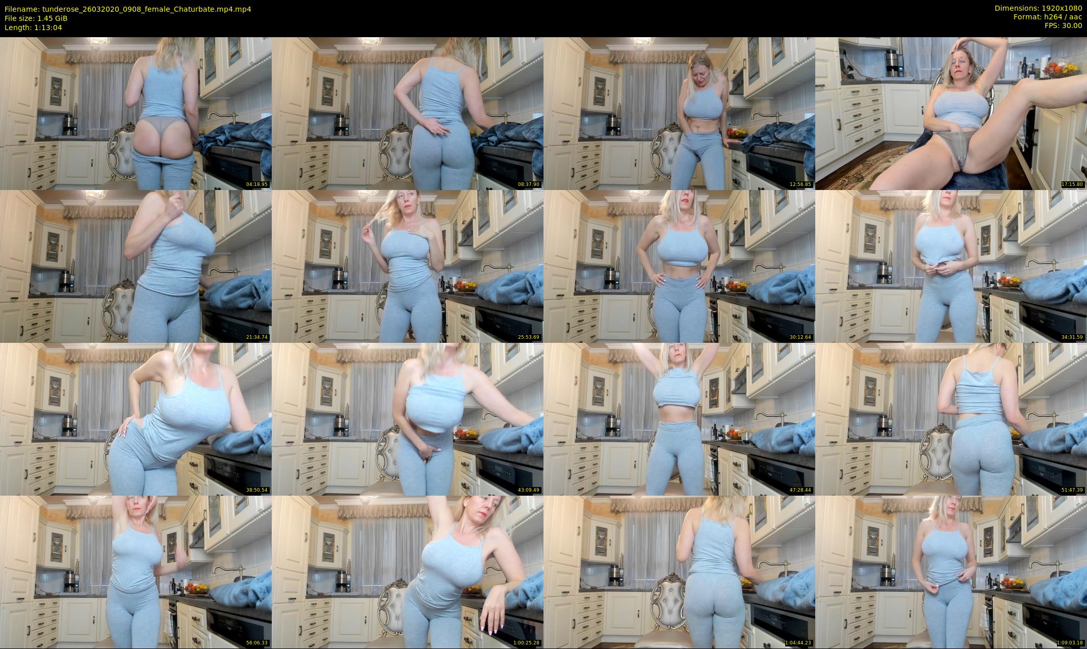 tunderose — 74 minute Chaturbate female cam show recording, 1080p, Mar 26, 2020