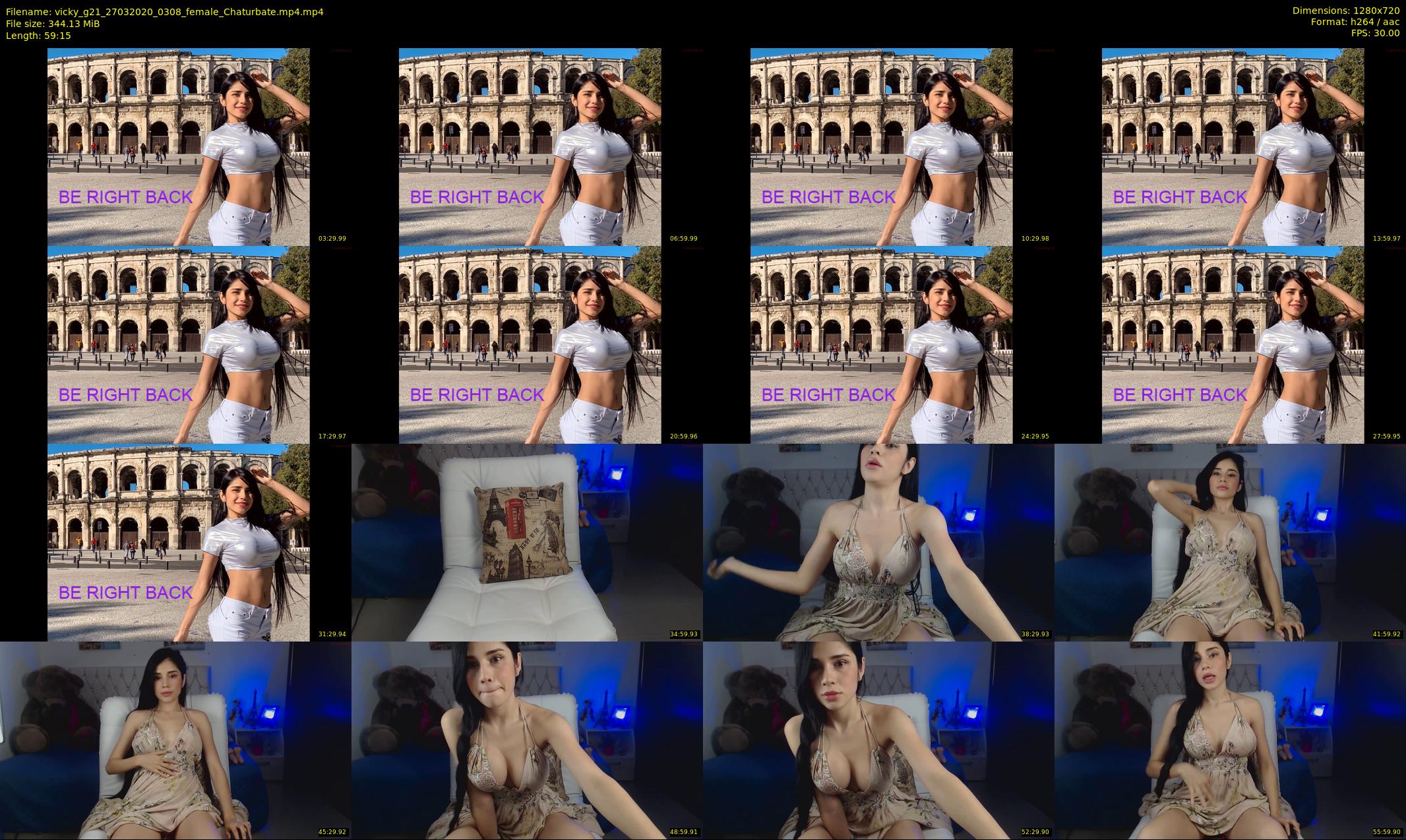 vicky_g21 — 60 minute Chaturbate female cam show recording, 720p, Mar 27, 2020