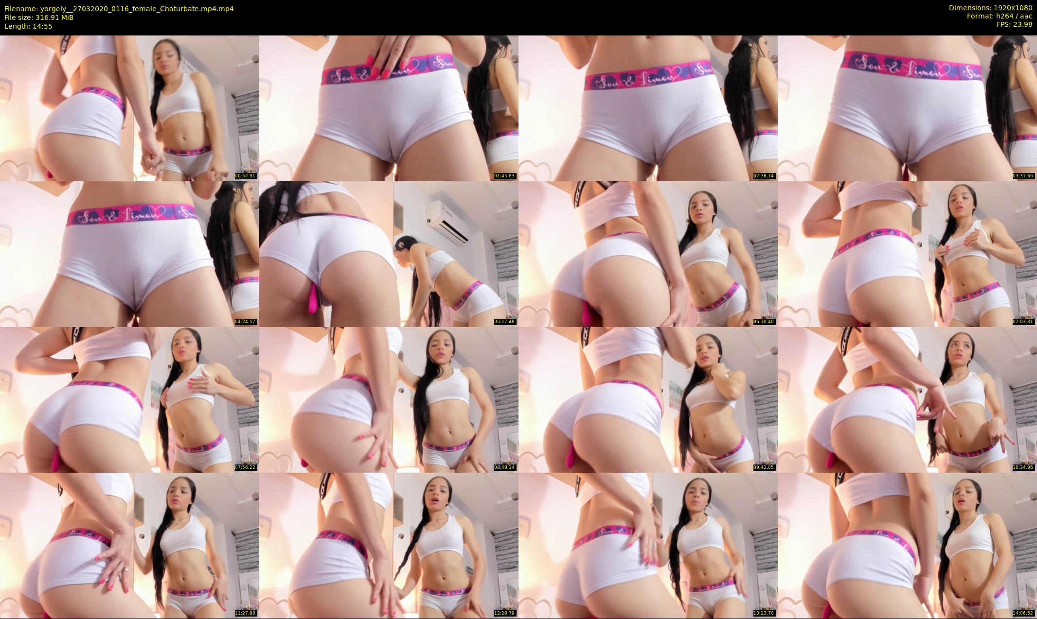 yorgely_ — 15 minute Chaturbate female cam show recording, 1080p, Mar 27, 2020