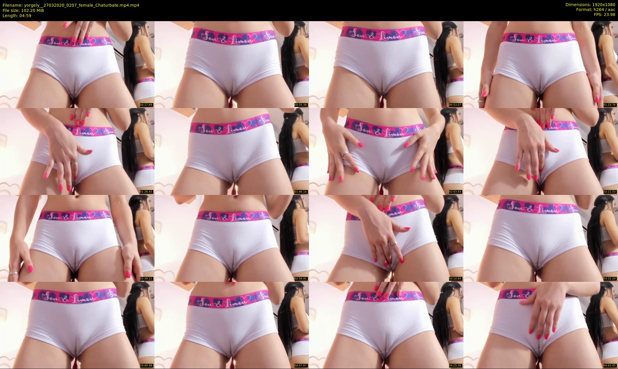 yorgely_ — 5 minute Chaturbate female cam show recording, 1080p, Mar 27, 2020