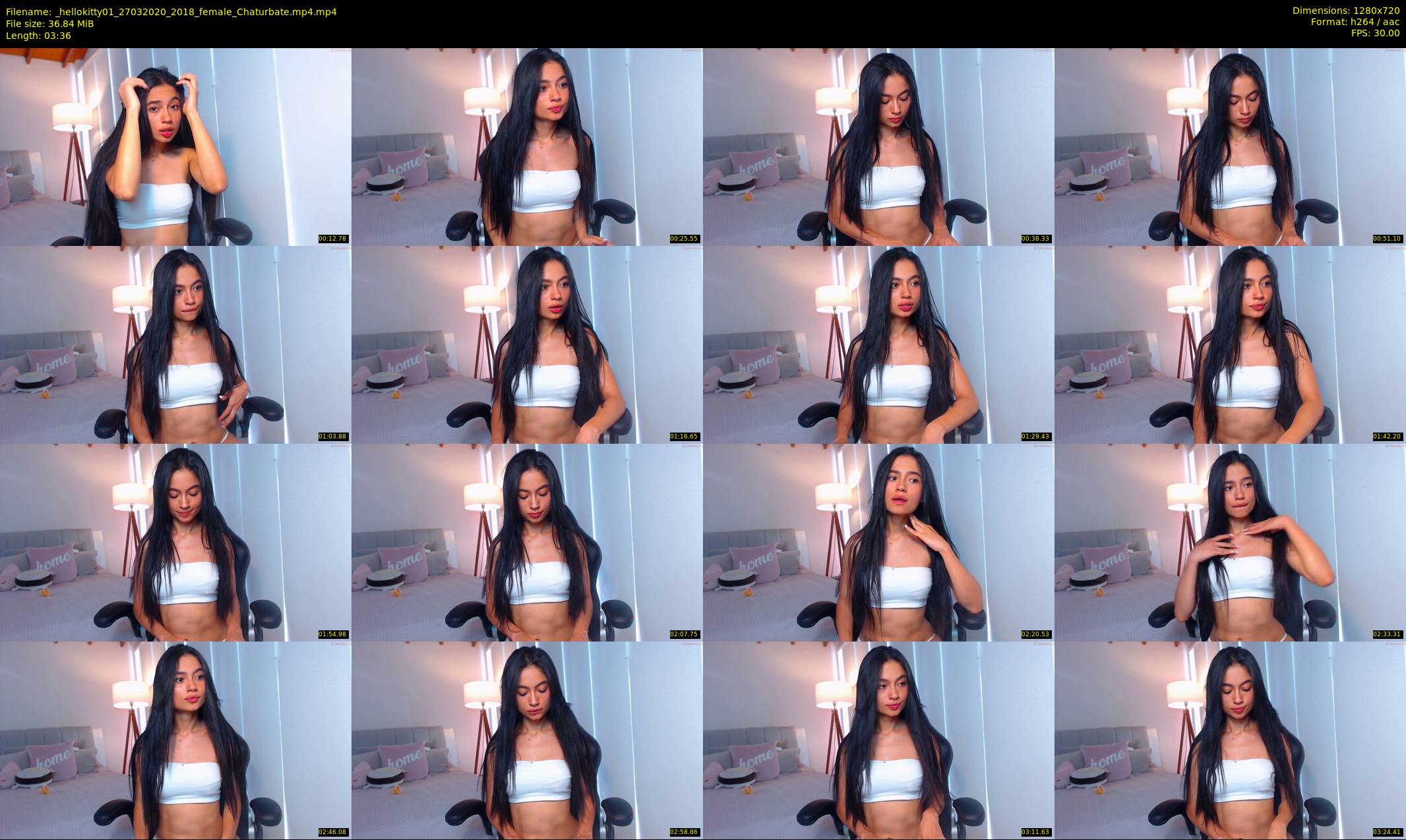 _hellokitty01 — 4 minute Chaturbate female cam show recording, 720p, Mar 27, 2020