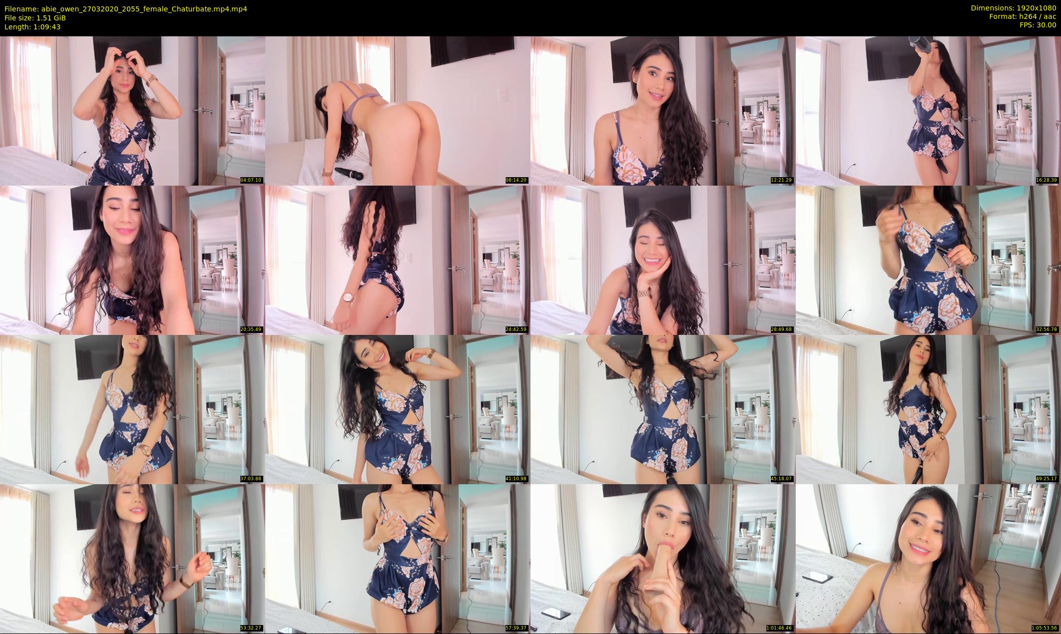 abie_owen — 70 minute Chaturbate female cam show recording, 1080p, Mar 27, 2020