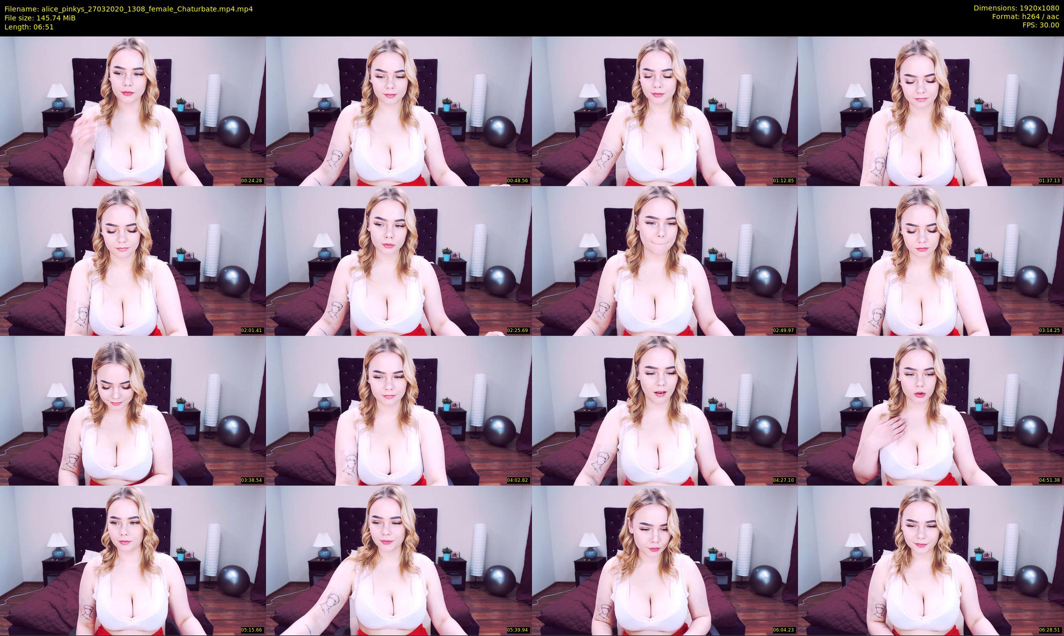 alice_pinkys — 7 minute Chaturbate female cam show recording, 1080p, Mar 27, 2020