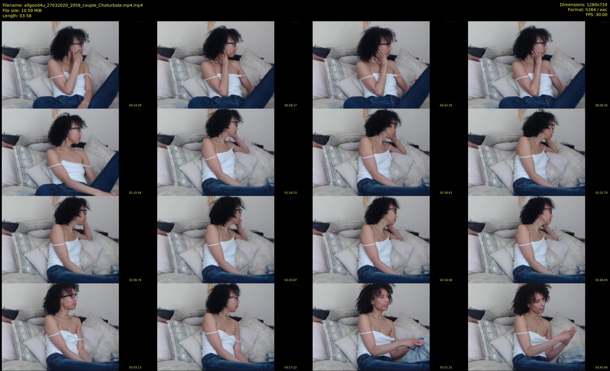 allgood4u — 4 minute Chaturbate couple cam show recording, 720p, Mar 27, 2020