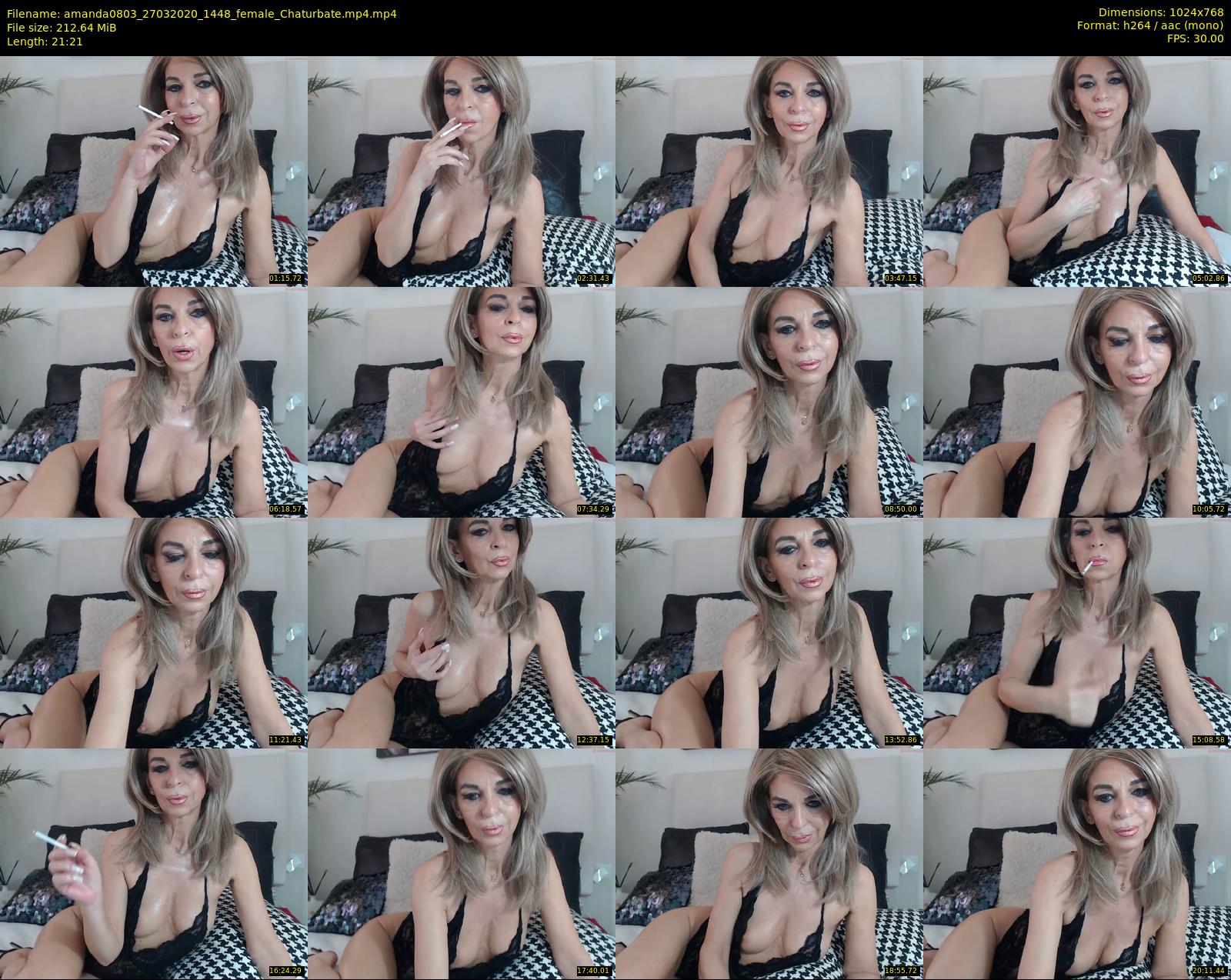 amanda0803 — 22 minute Chaturbate female cam show recording, 720p, Mar 27, 2020