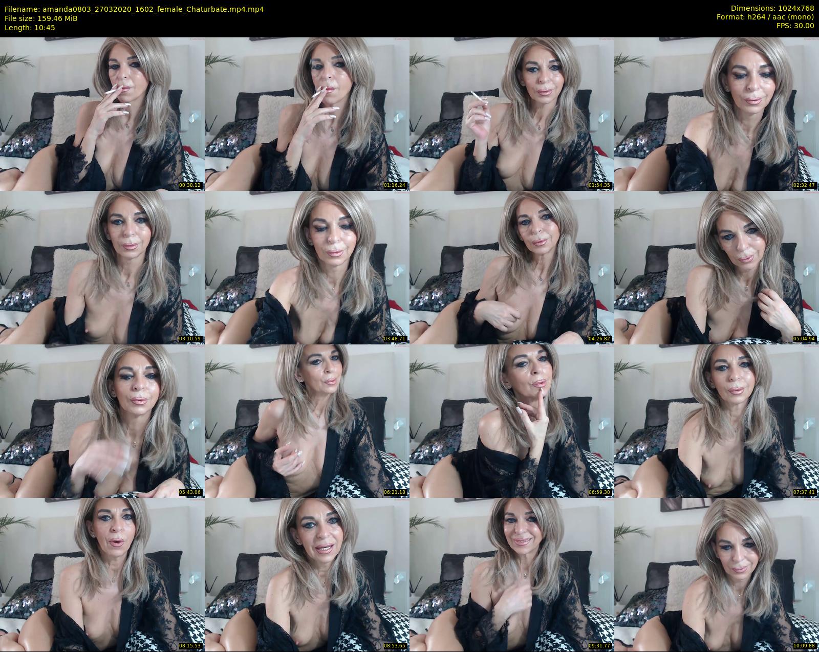 amanda0803 — 11 minute Chaturbate female cam show recording, 720p, Mar 27, 2020