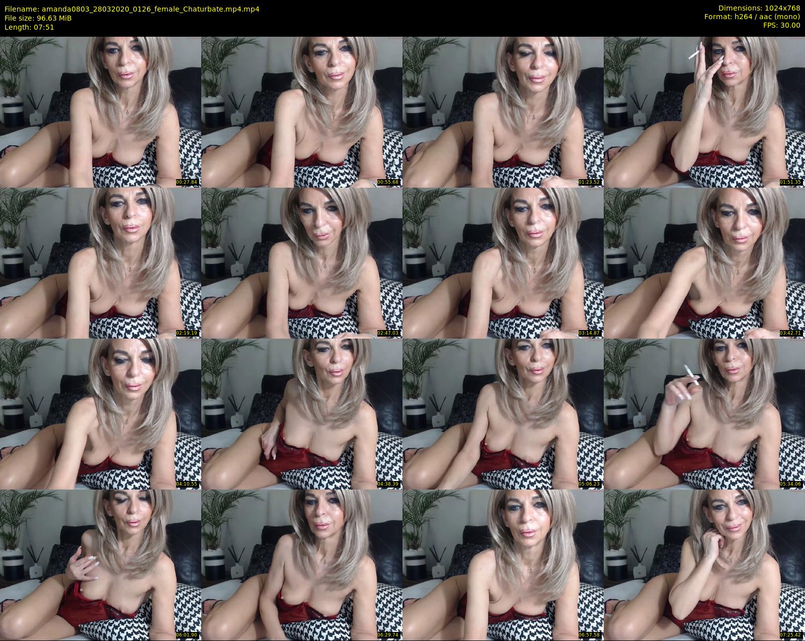 amanda0803 — 8 minute Chaturbate female cam show recording, 720p, Mar 28, 2020