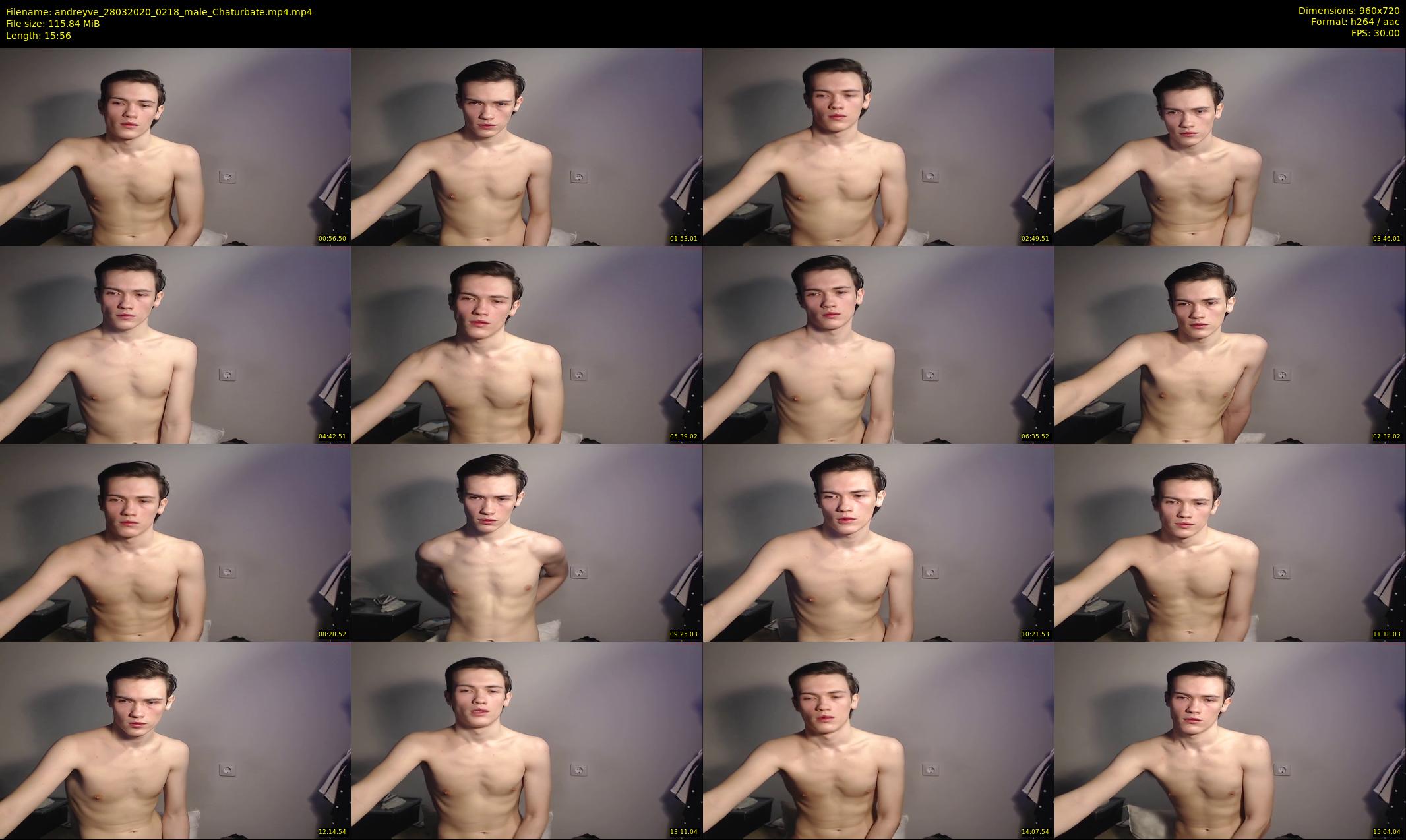 andreyve — 16 minute Chaturbate male cam show recording, 720p, Mar 28, 2020
