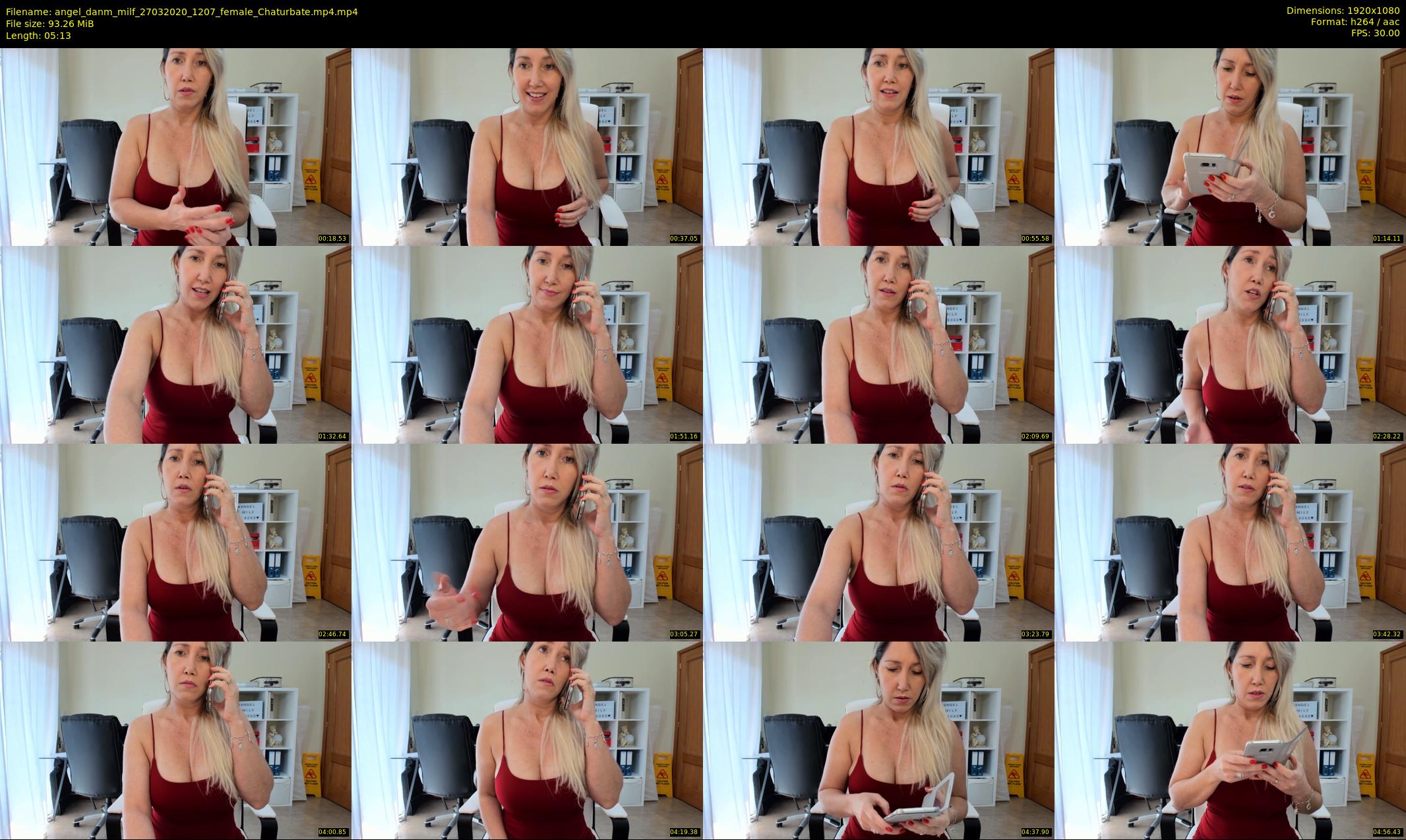 angel_danm_milf — 6 minute Chaturbate female cam show recording, 1080p, Mar 27, 2020