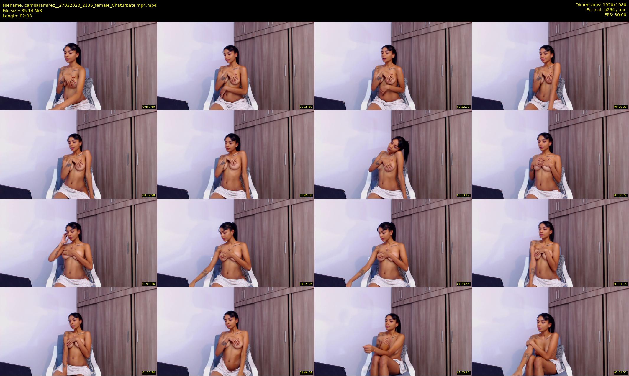 camilaramirez_ — 3 minute Chaturbate female cam show recording, 1080p, Mar 27, 2020