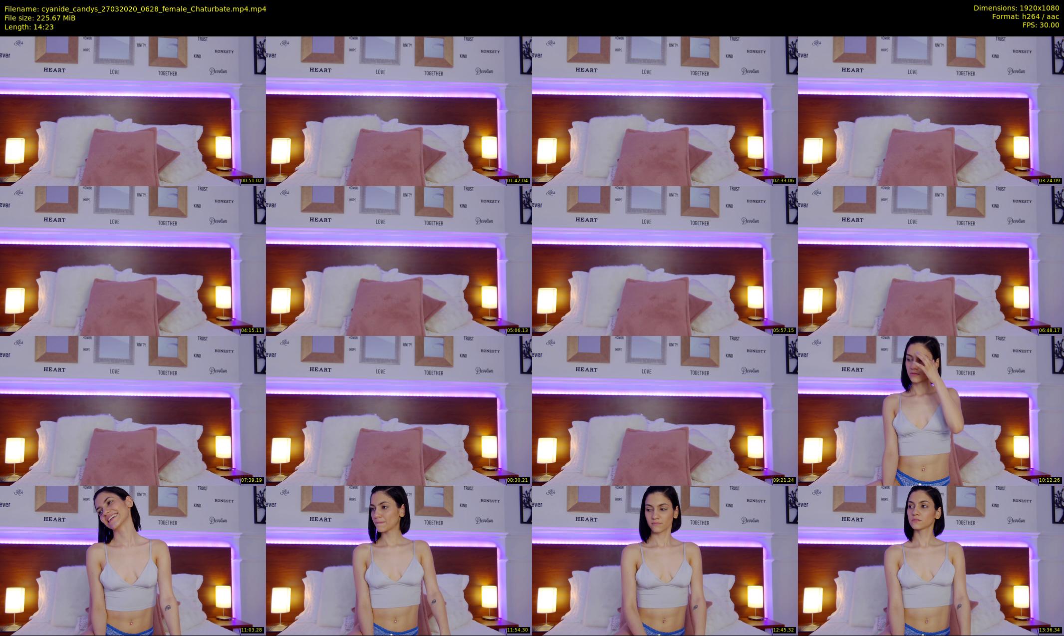 cyanide_candys — 15 minute Chaturbate female cam show recording, 1080p, Mar 27, 2020